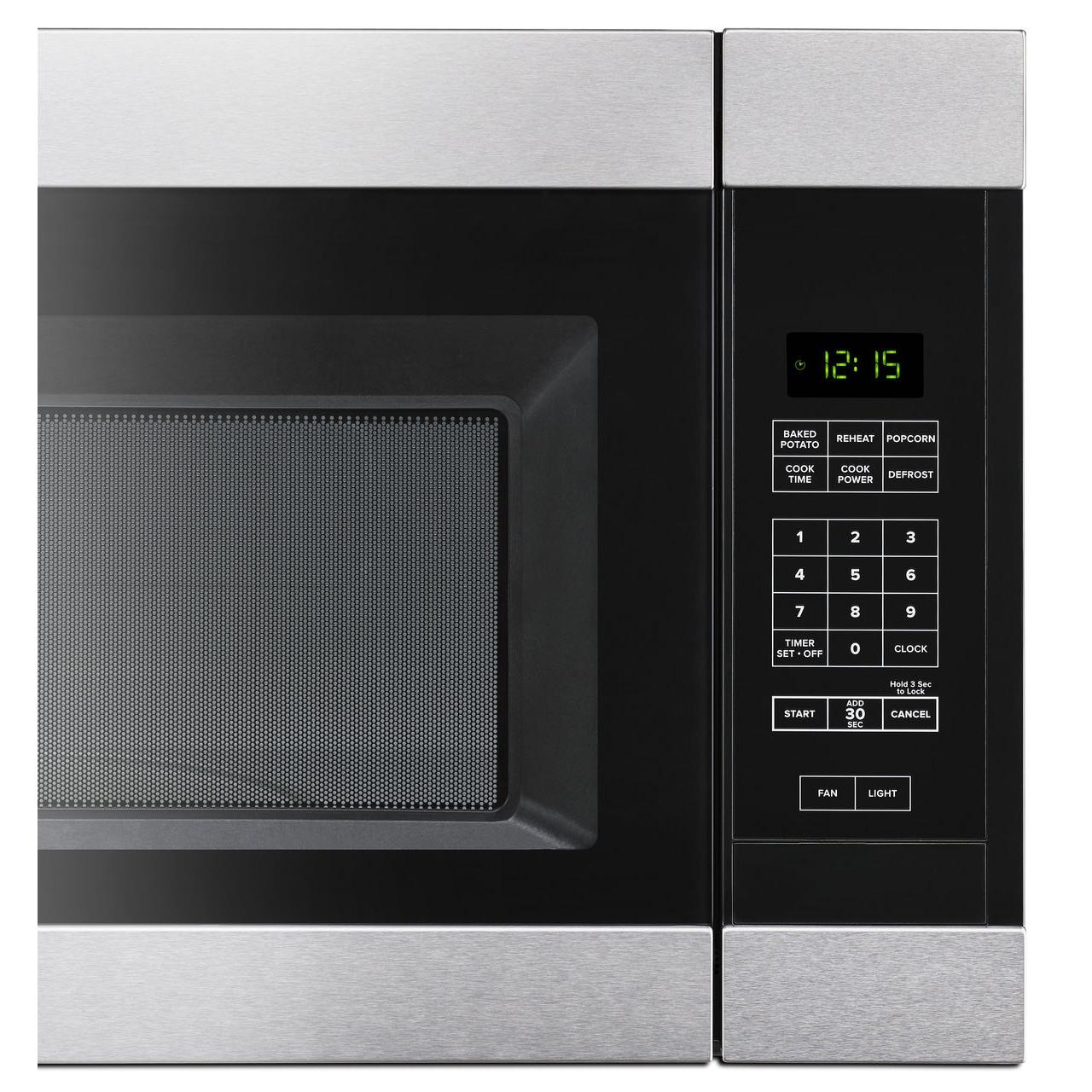 Amana 30-inch, 1.6 cu. ft. Over-the-Range Microwave Oven YAMV2307PFS - Image 3