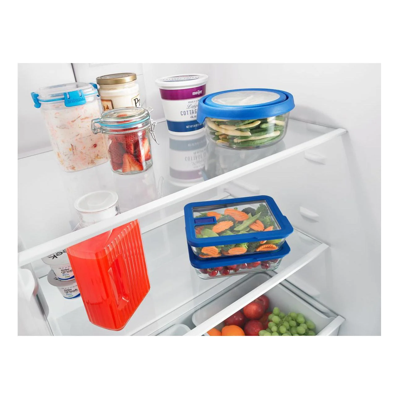 Amana 30-inch 18cu.ft. Top Mount Freezer Refrigerator ART318FFDW - Image 6