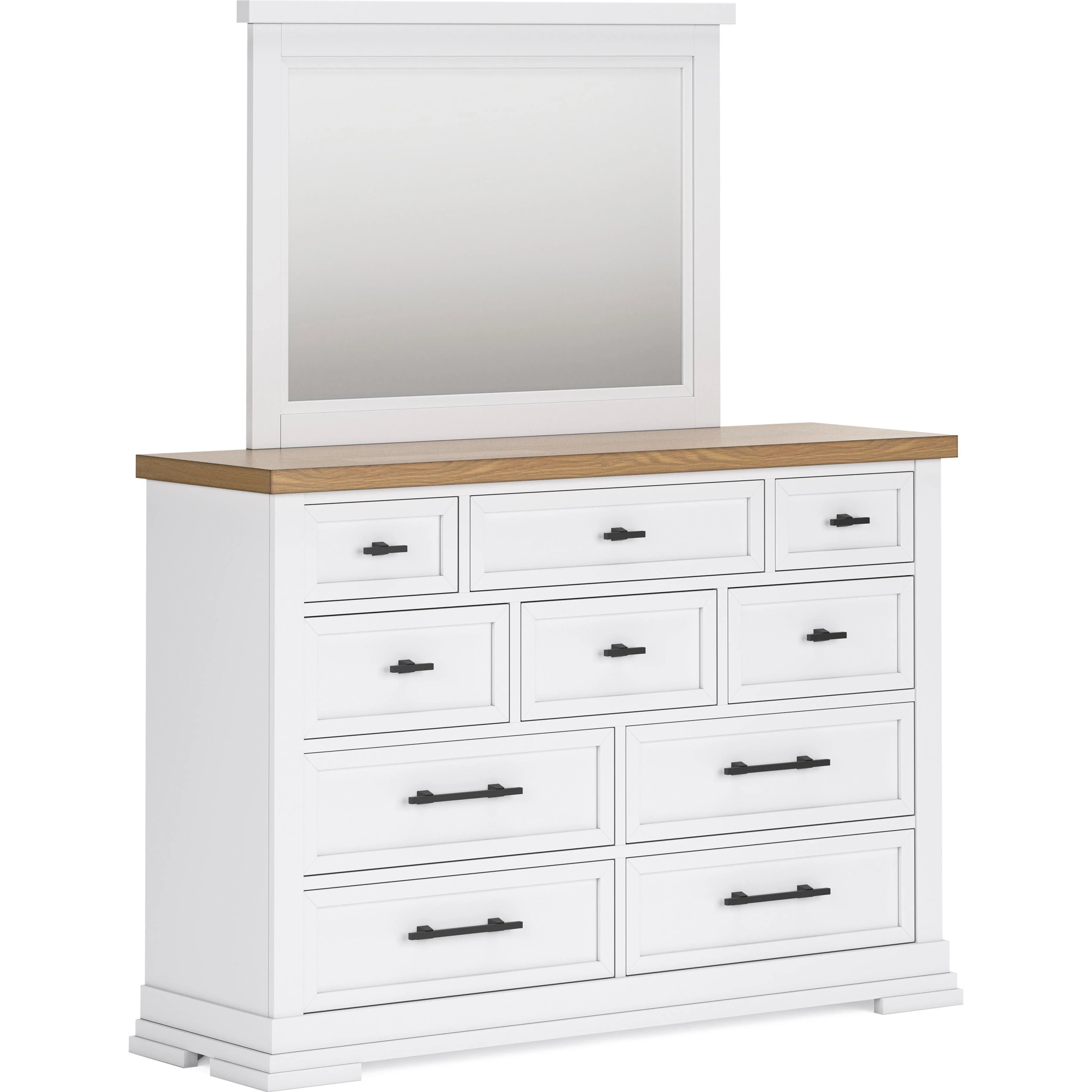 Benchcraft Ashbryn B844B8 6 pc Queen Panel Storage Bedroom Set - Image 3
