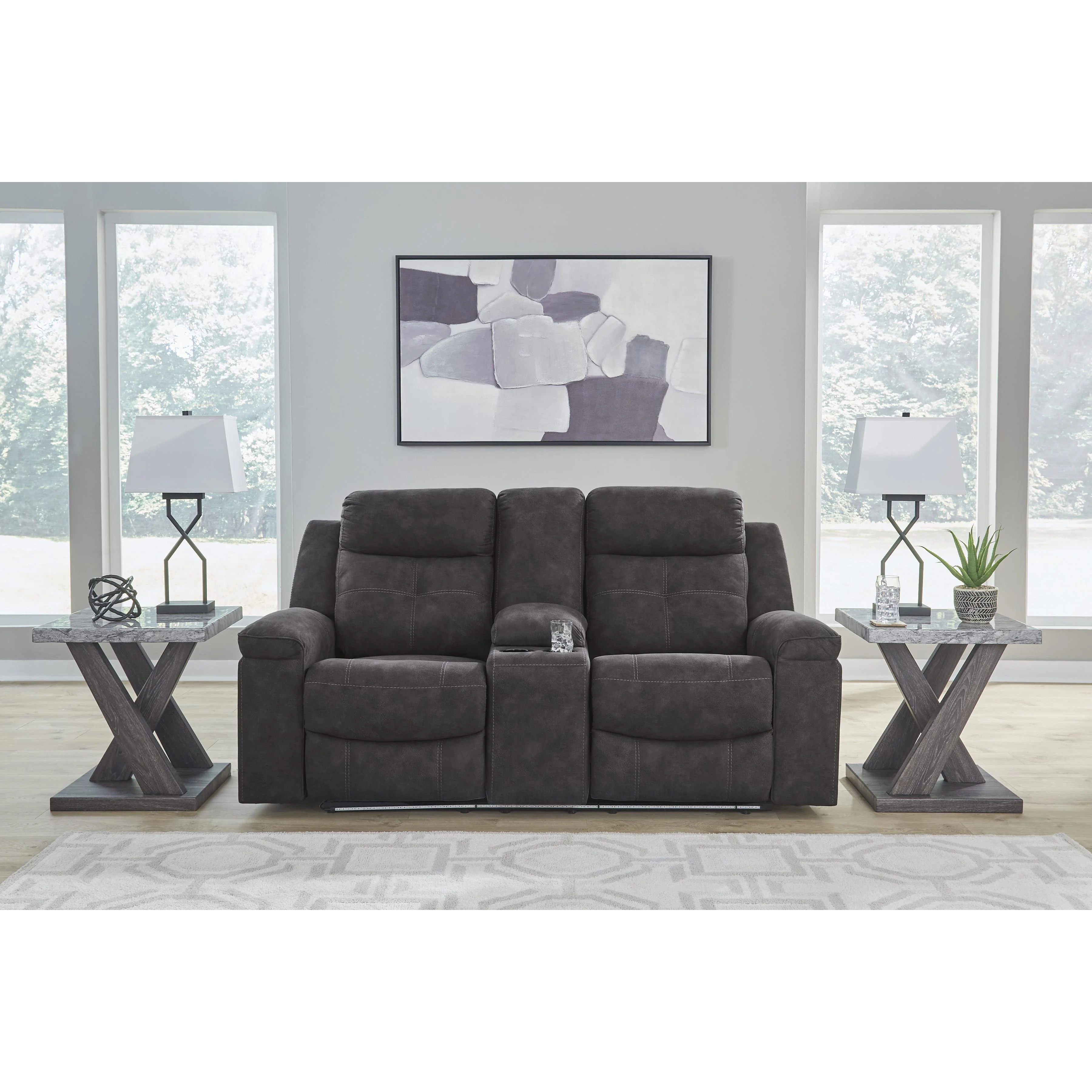 Benchcraft Brysonview 63605 2 pc Reclining Living Room Set - Image 4