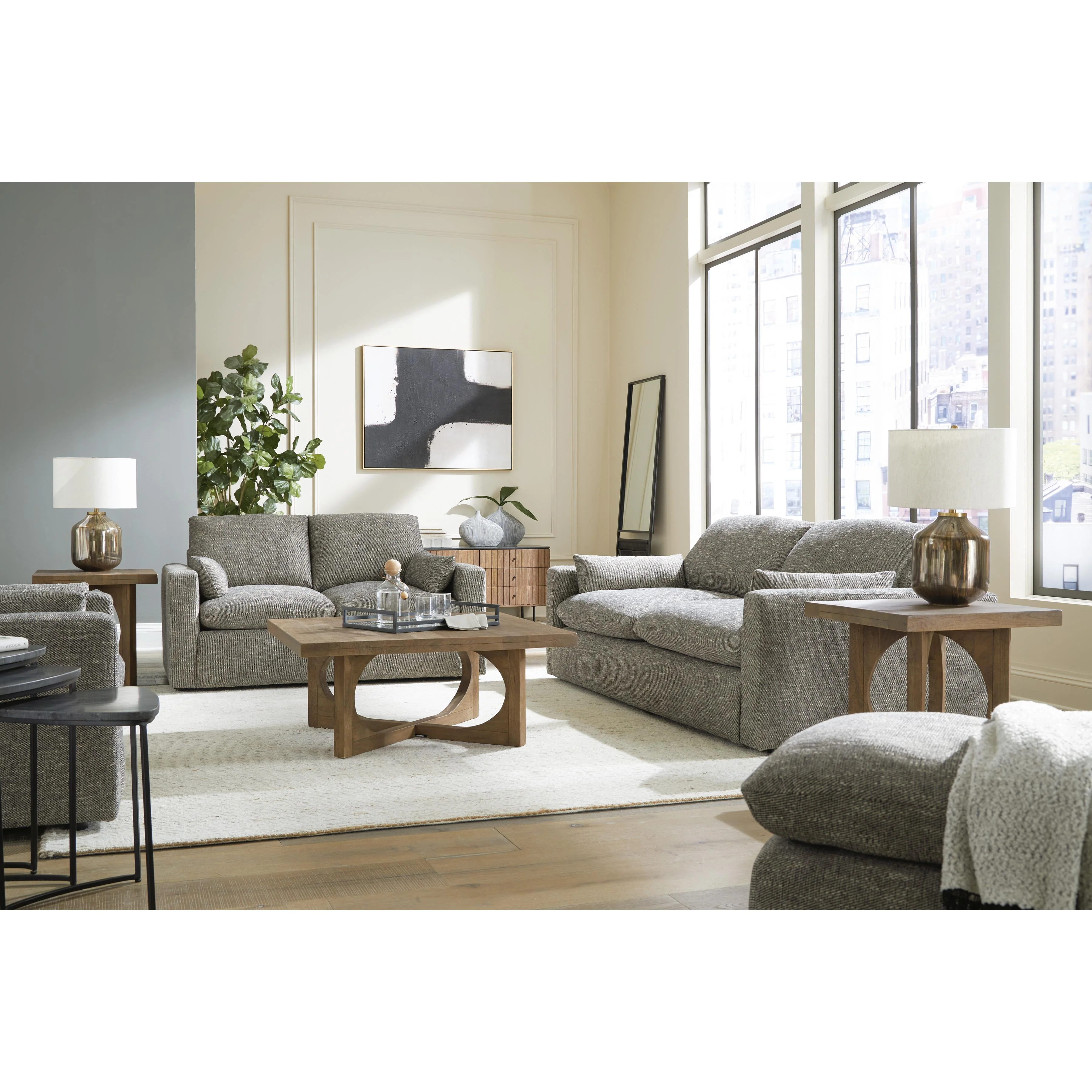 Benchcraft Dramatic 11702U2 Oversized Chair and Ottoman - Image 6
