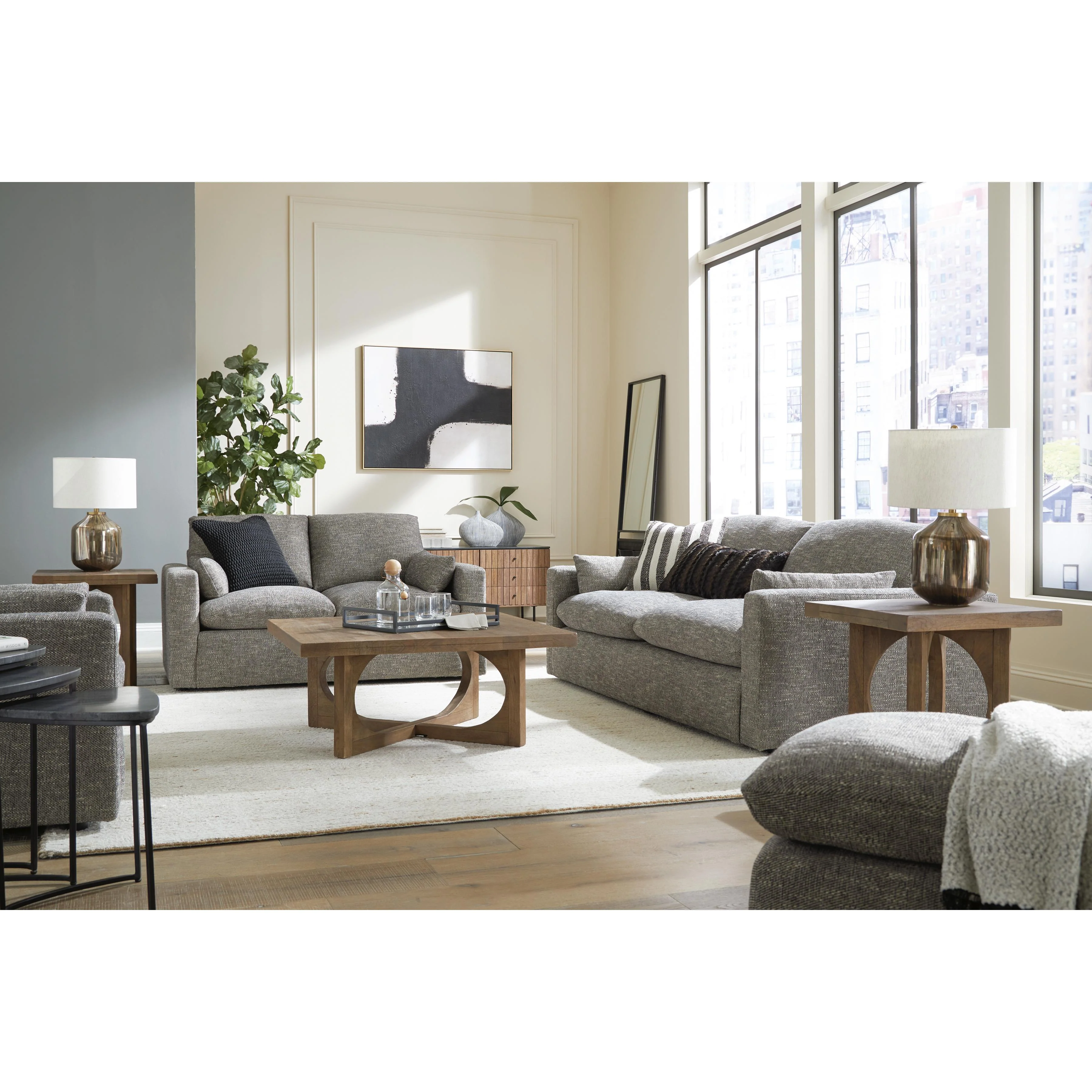 Benchcraft Dramatic 11702U2 Oversized Chair and Ottoman - Image 7
