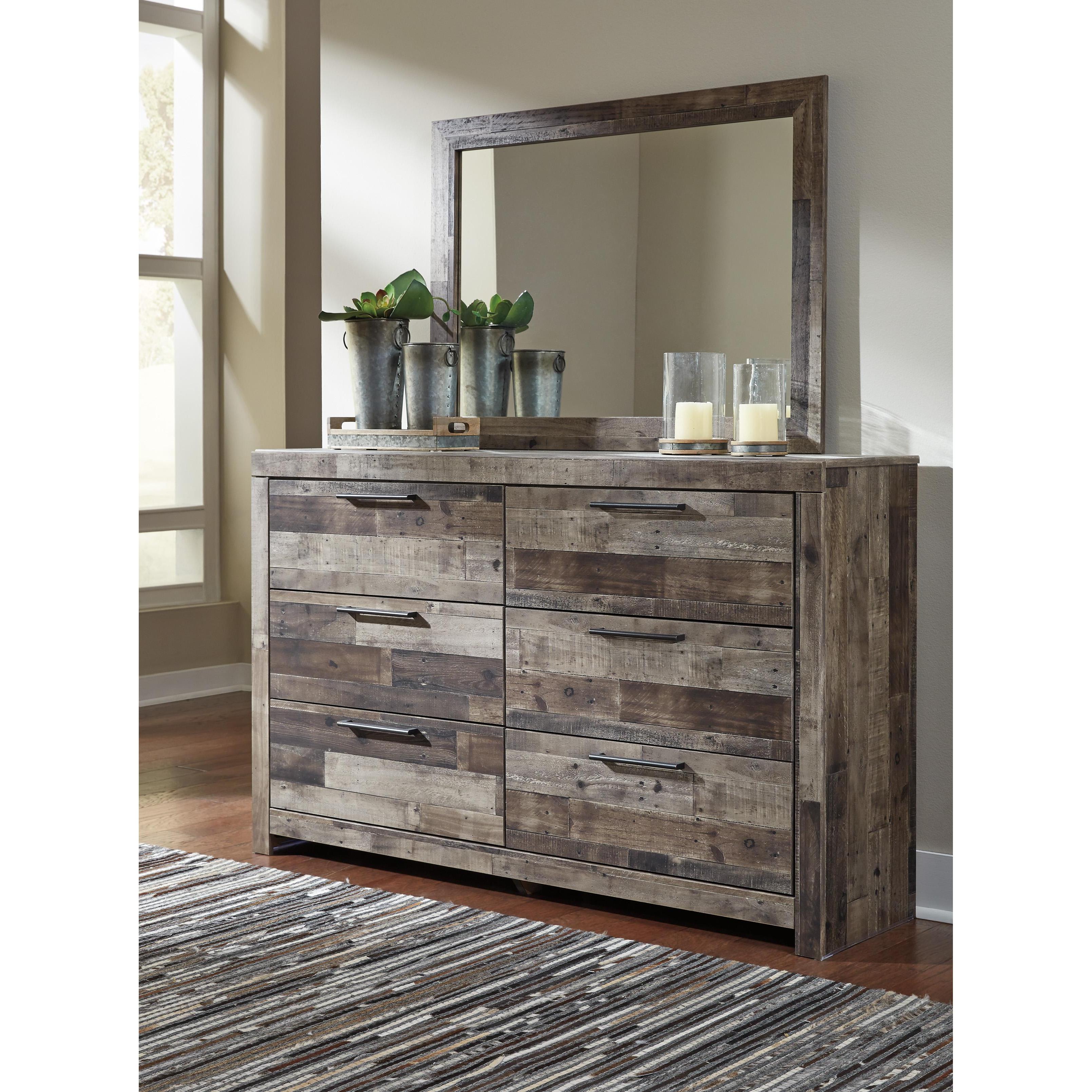 Benchcraft Derekson B200 7 pc King Panel Bedroom Set - Image 3