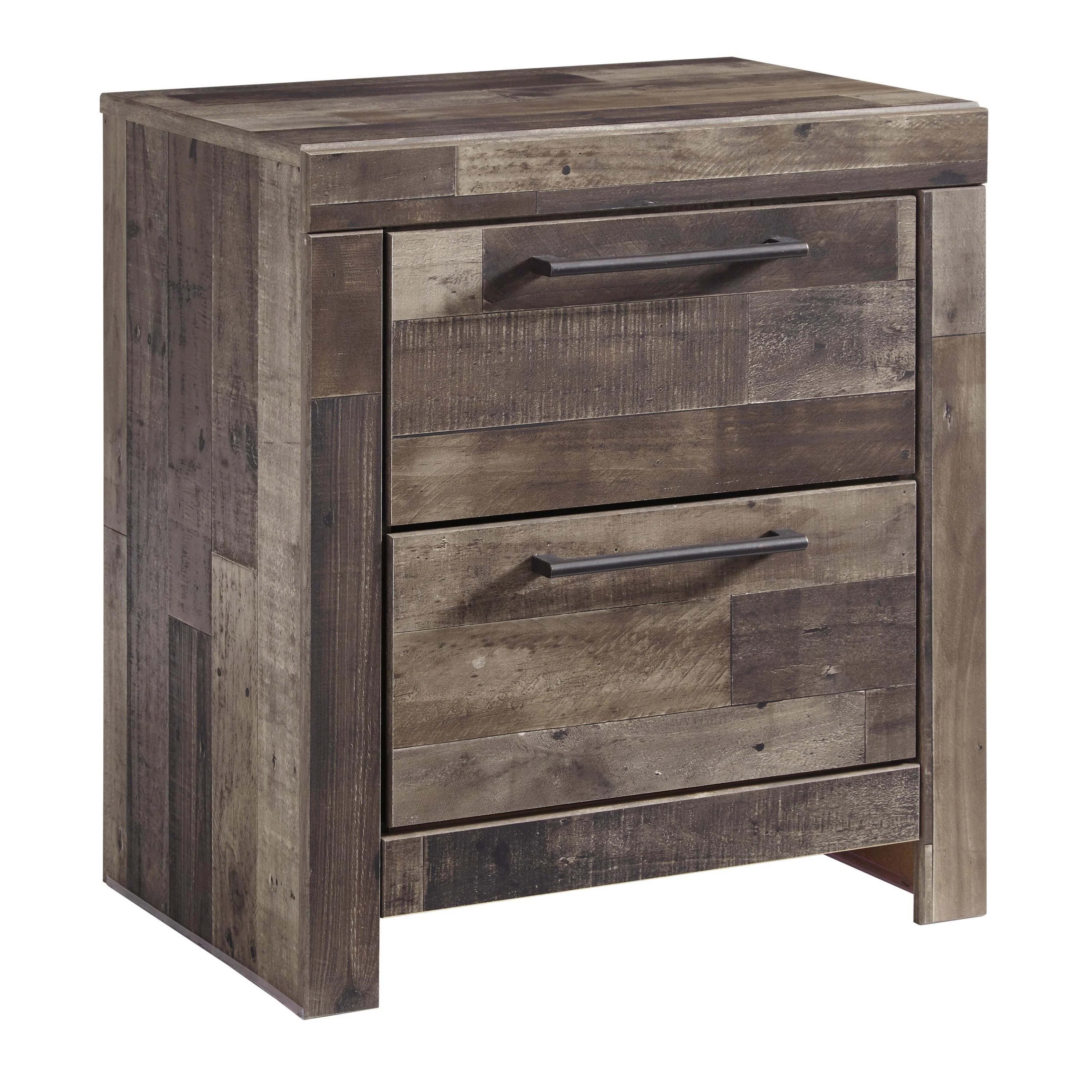 Benchcraft Derekson B200B84 6 pc Queen Panel Storage Bedroom Set - Image 4
