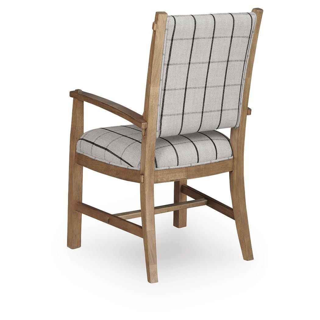 Benchcraft Ridgester D858-01A Dining Upholstered Arm Chair - Image 5