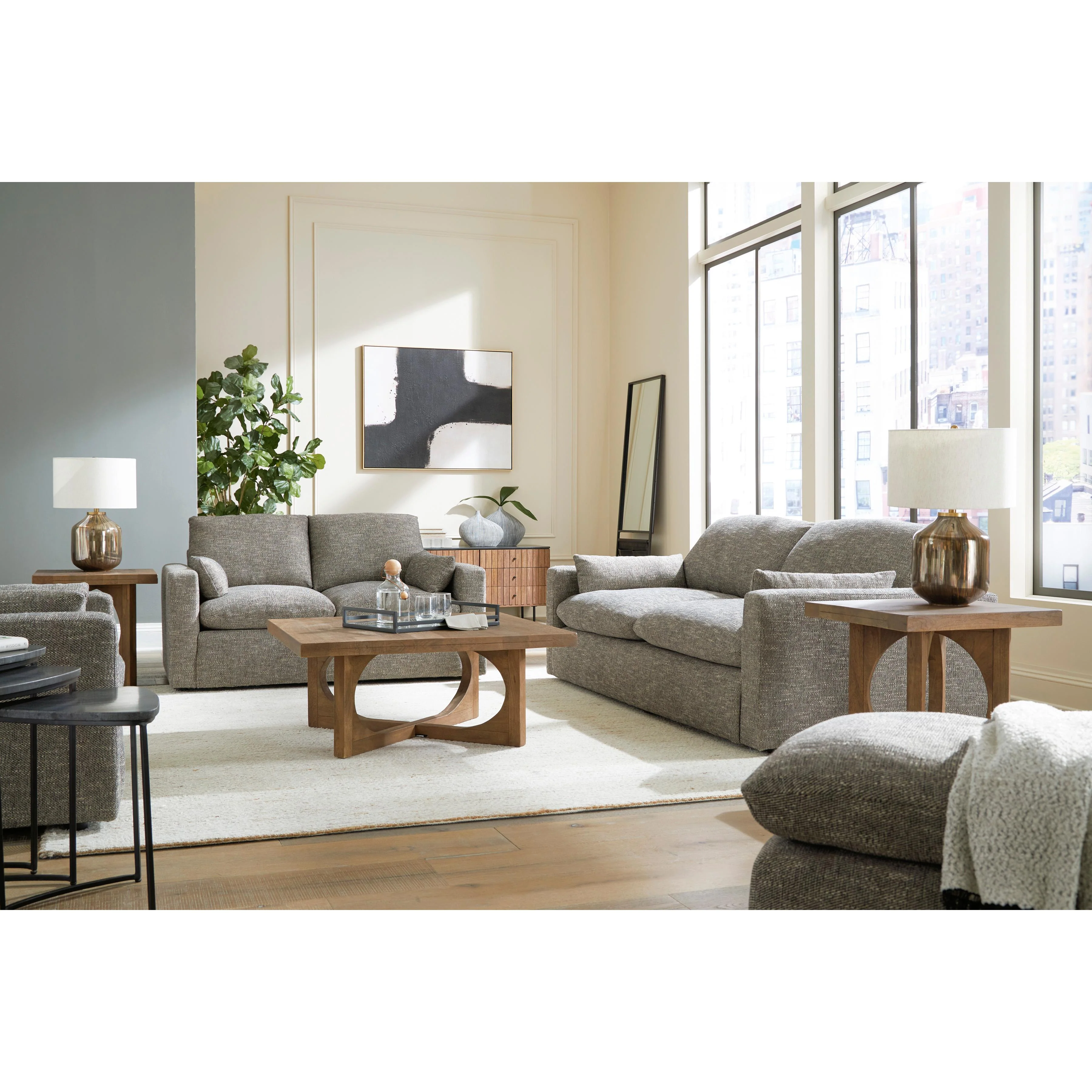 Benchcraft Dramatic 11702U3 4 pc Living Room Set - Image 4