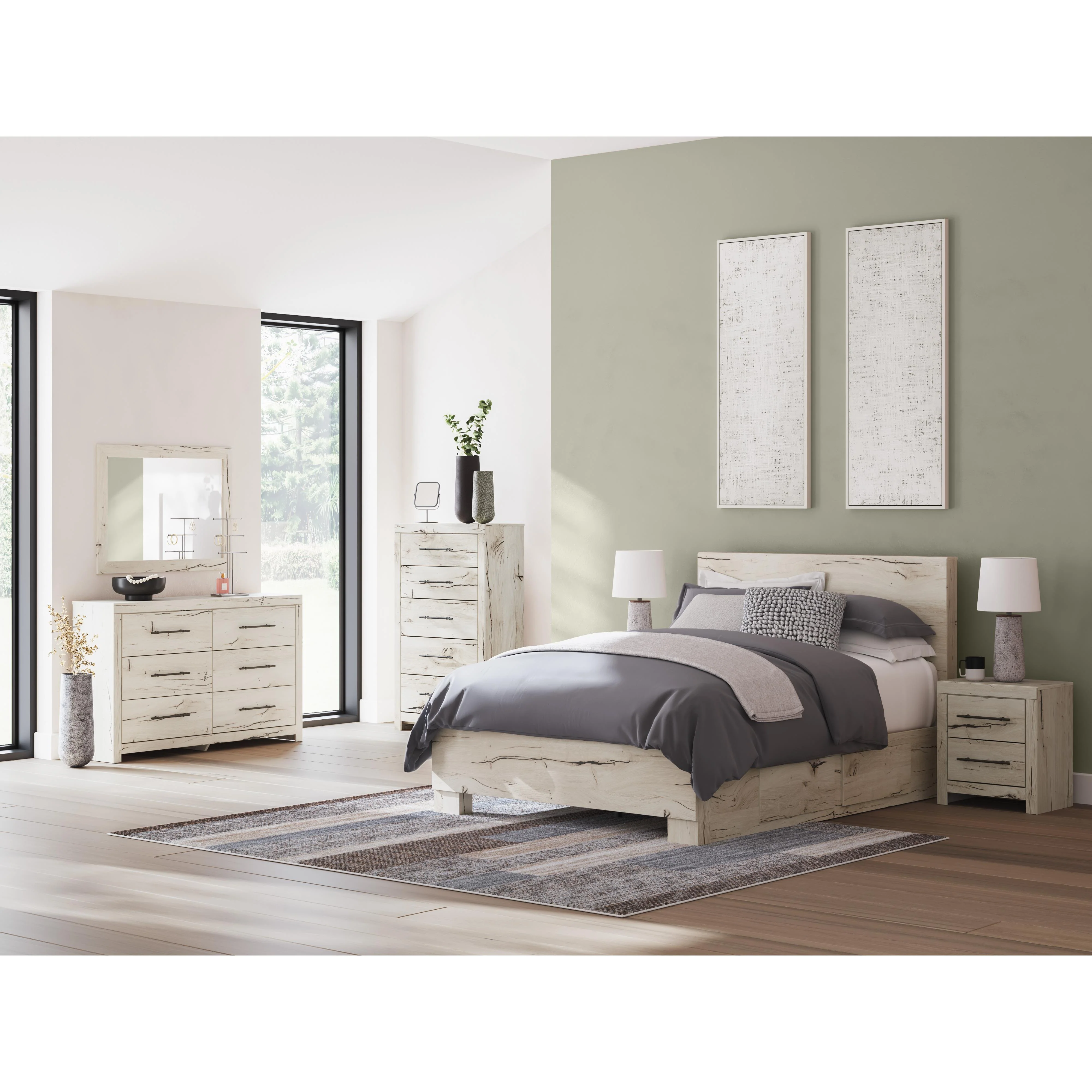 Benchcraft Lawroy B2310B1 Dresser and Mirror - Image 12