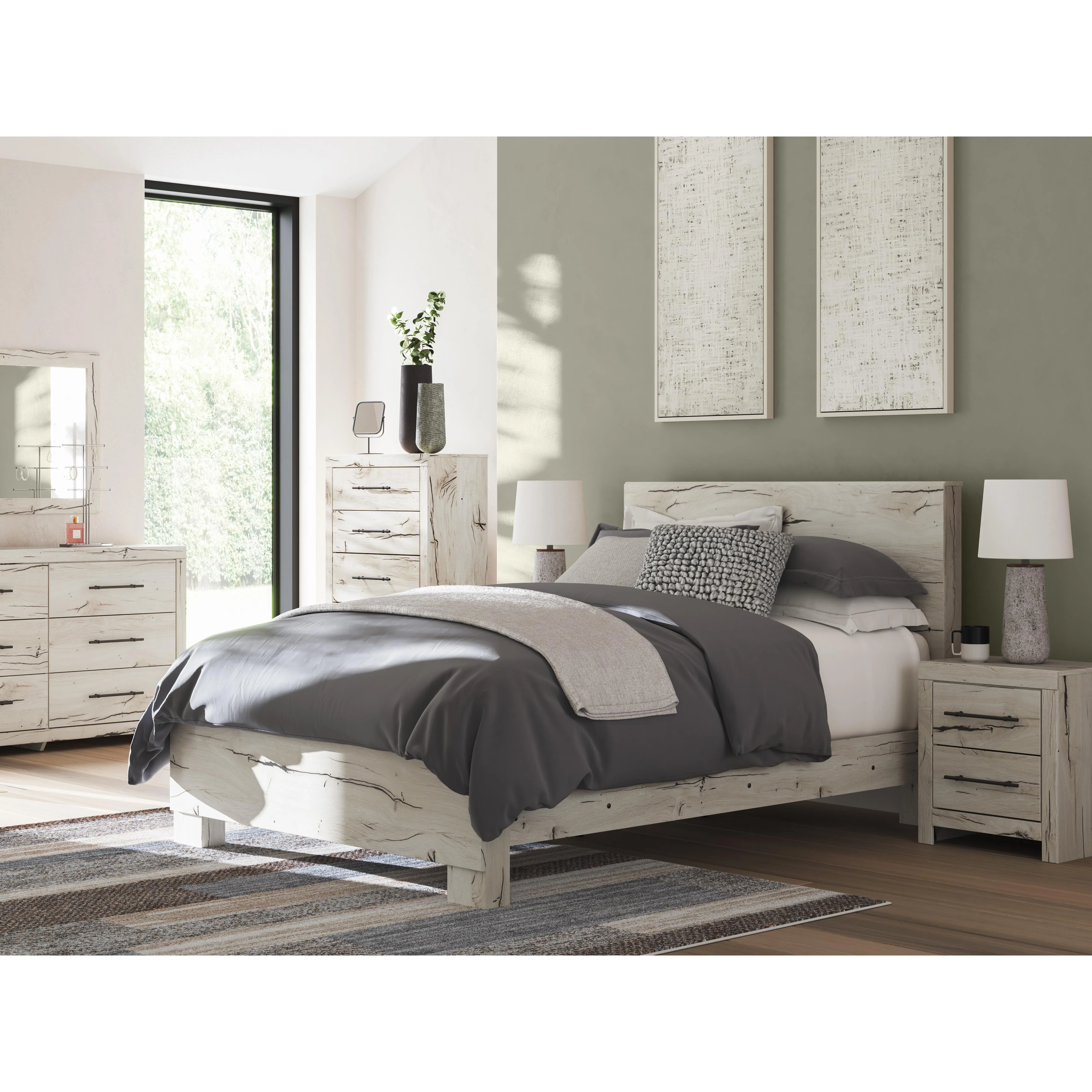 Benchcraft Lawroy B2310B1 Dresser and Mirror - Image 14