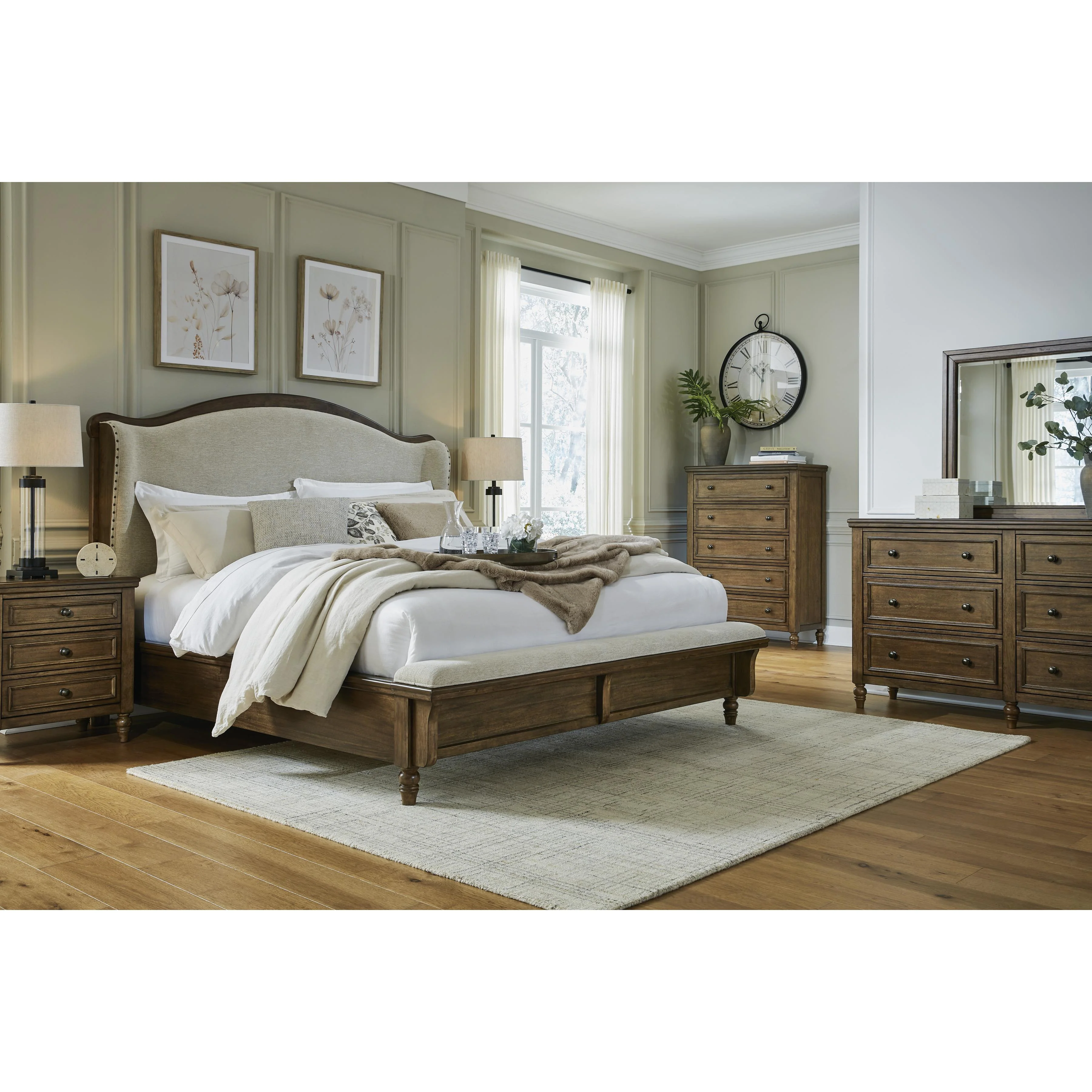 Benchcraft Sturlayne B787B1 Dresser and Mirror - Image 6