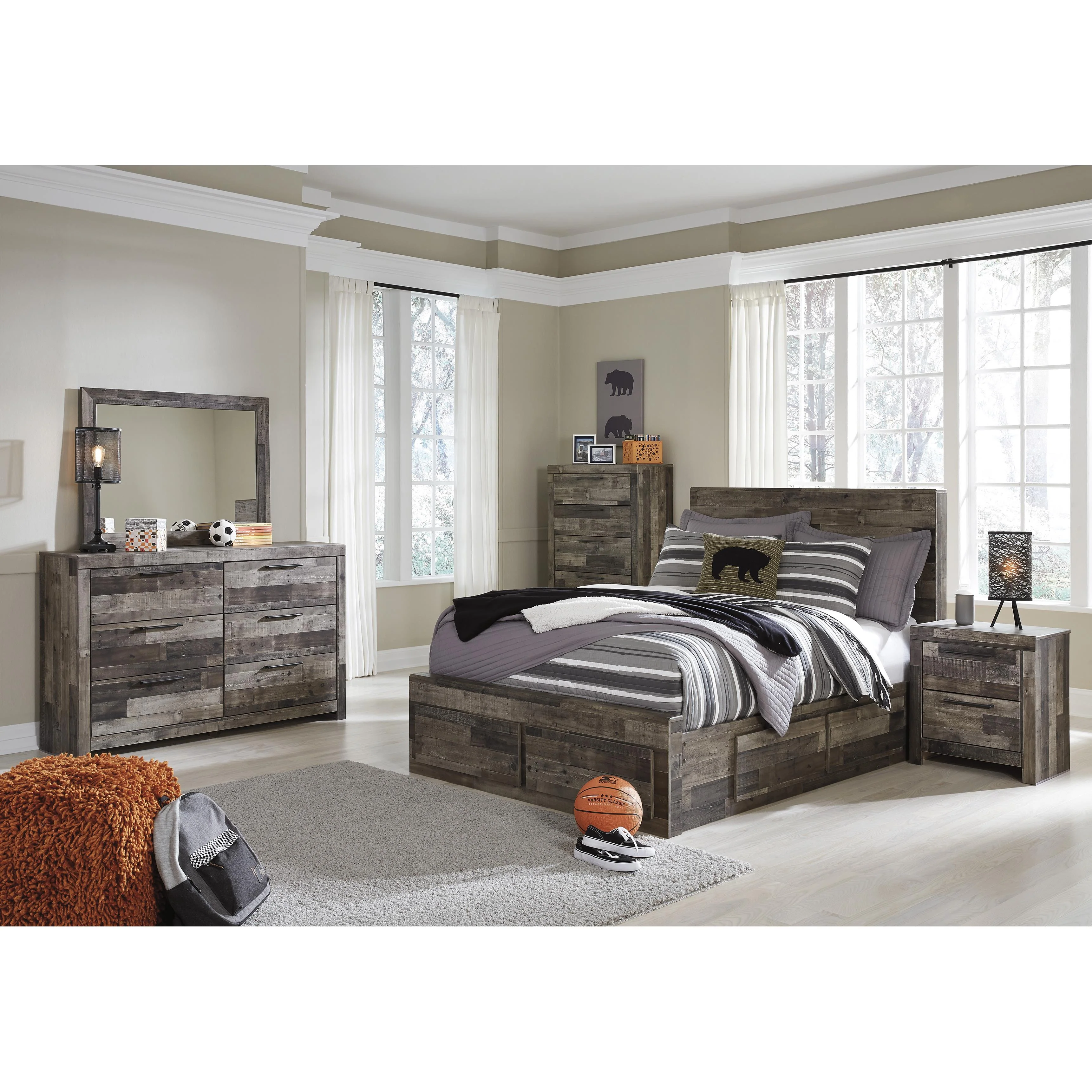 Benchcraft Derekson B200B1 Dresser and Mirror - Image 16
