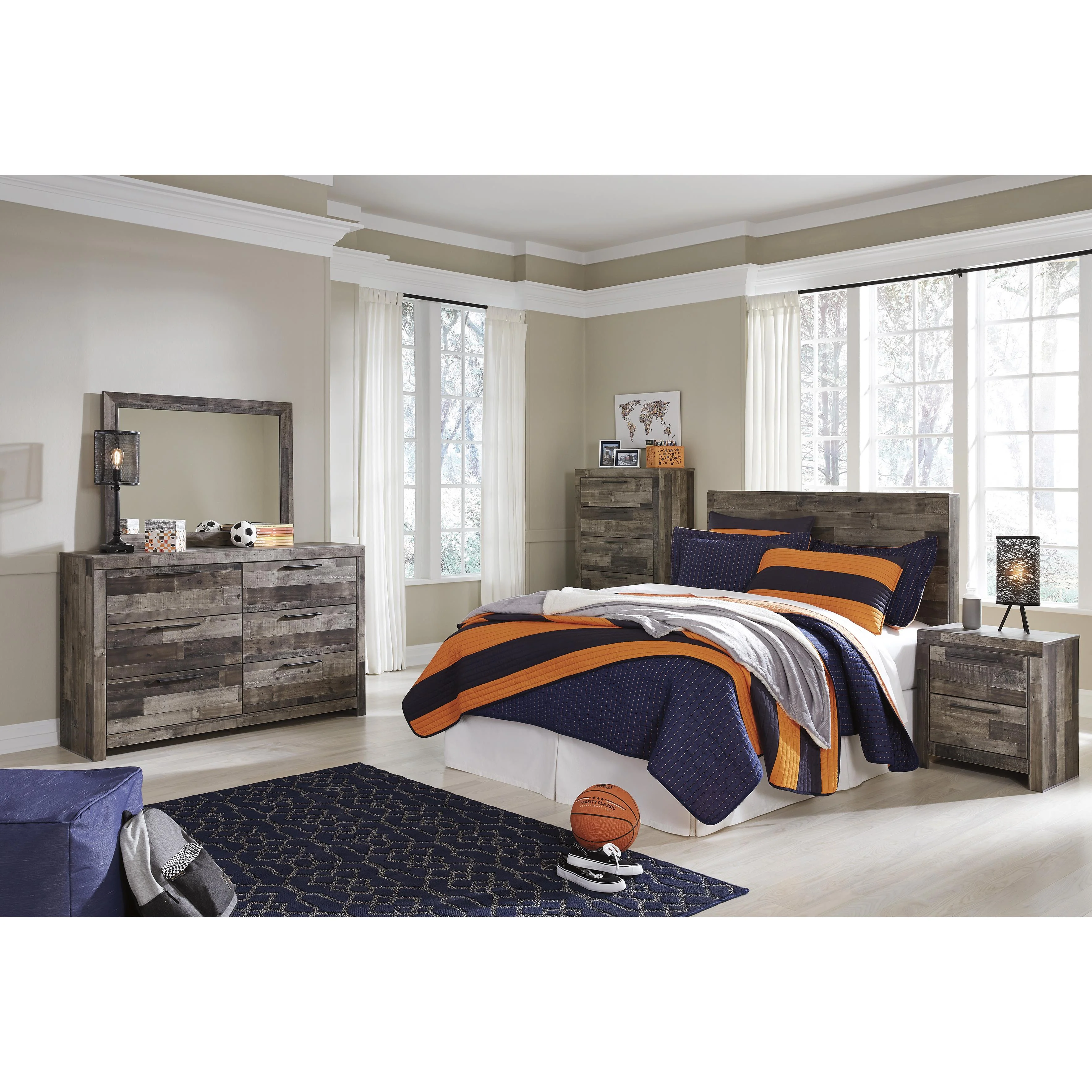 Benchcraft Derekson B200B1 Dresser and Mirror - Image 17