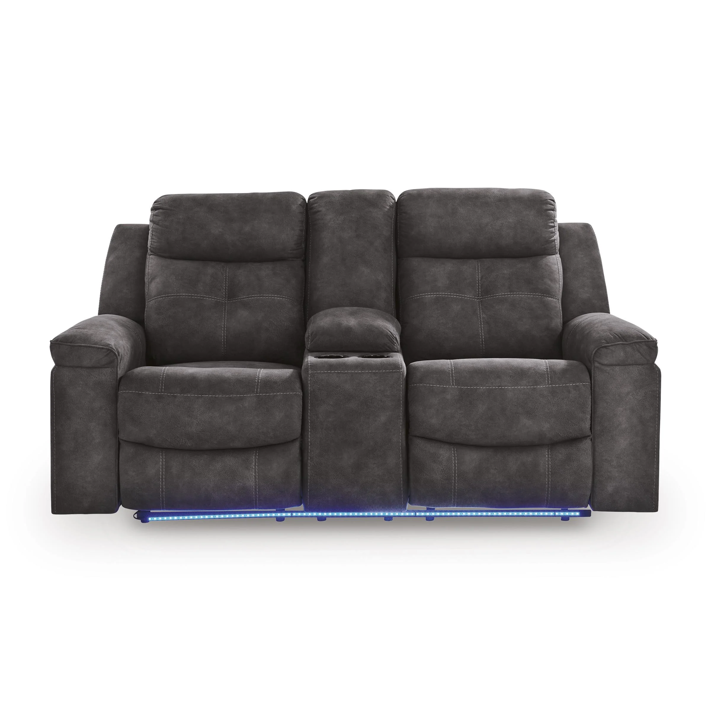Benchcraft Brysonview 6360594 Double Reclining Loveseat with Console - Image 4