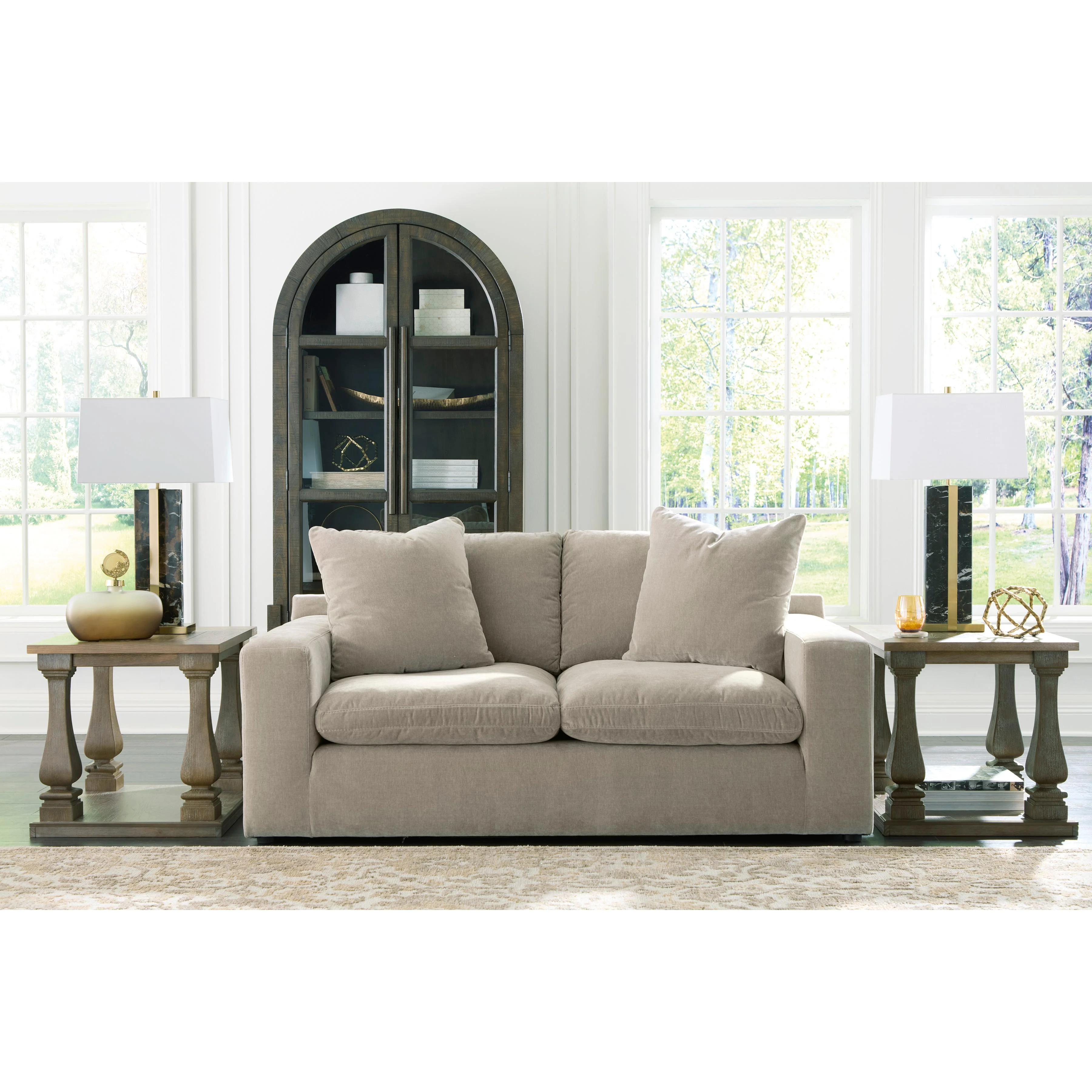 Benchcraft Maxton Heights Stationary Fabric Loveseat 6780835 - Image 4
