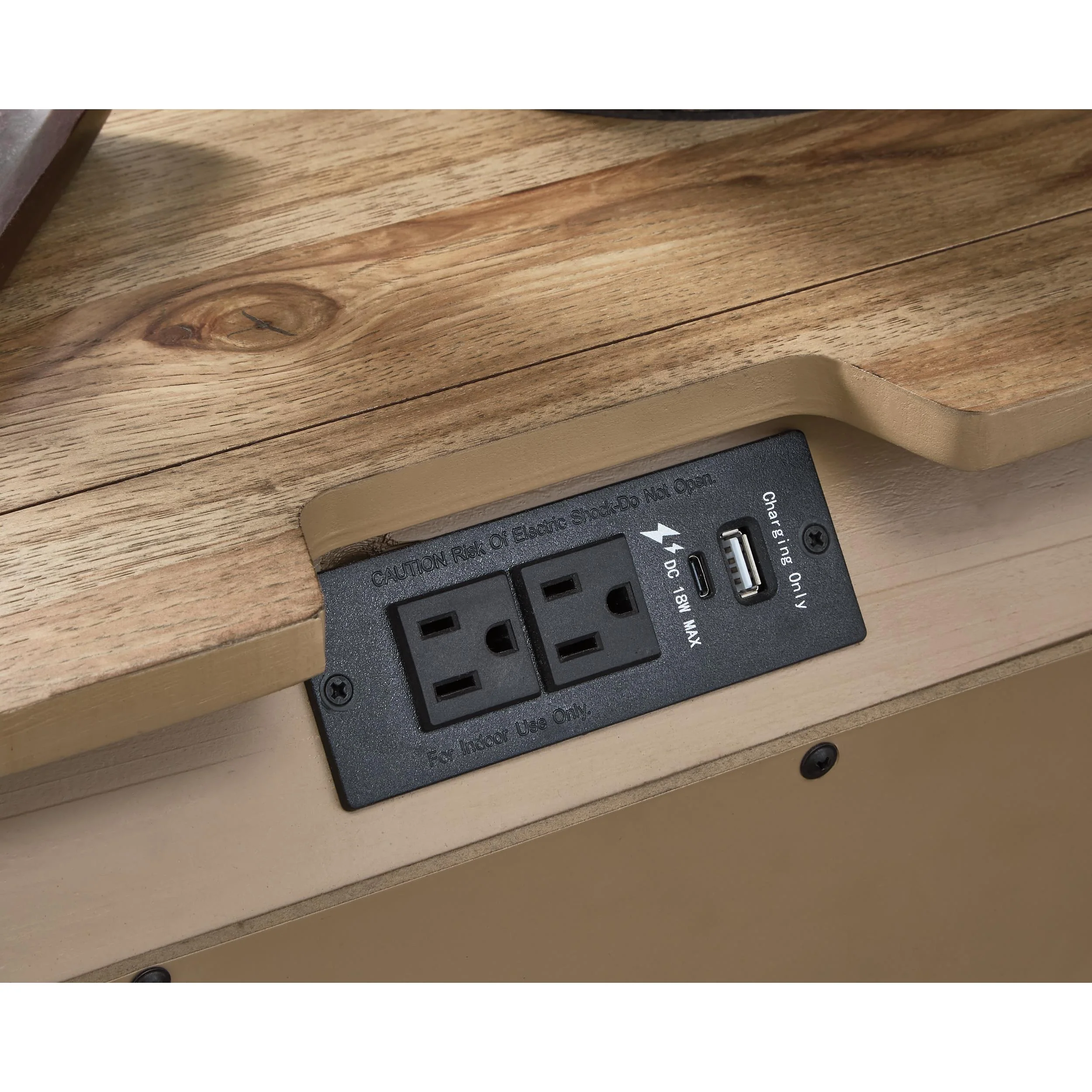 Benchcraft Ridgester B858-93 Three Drawer Night Stand - Image 6