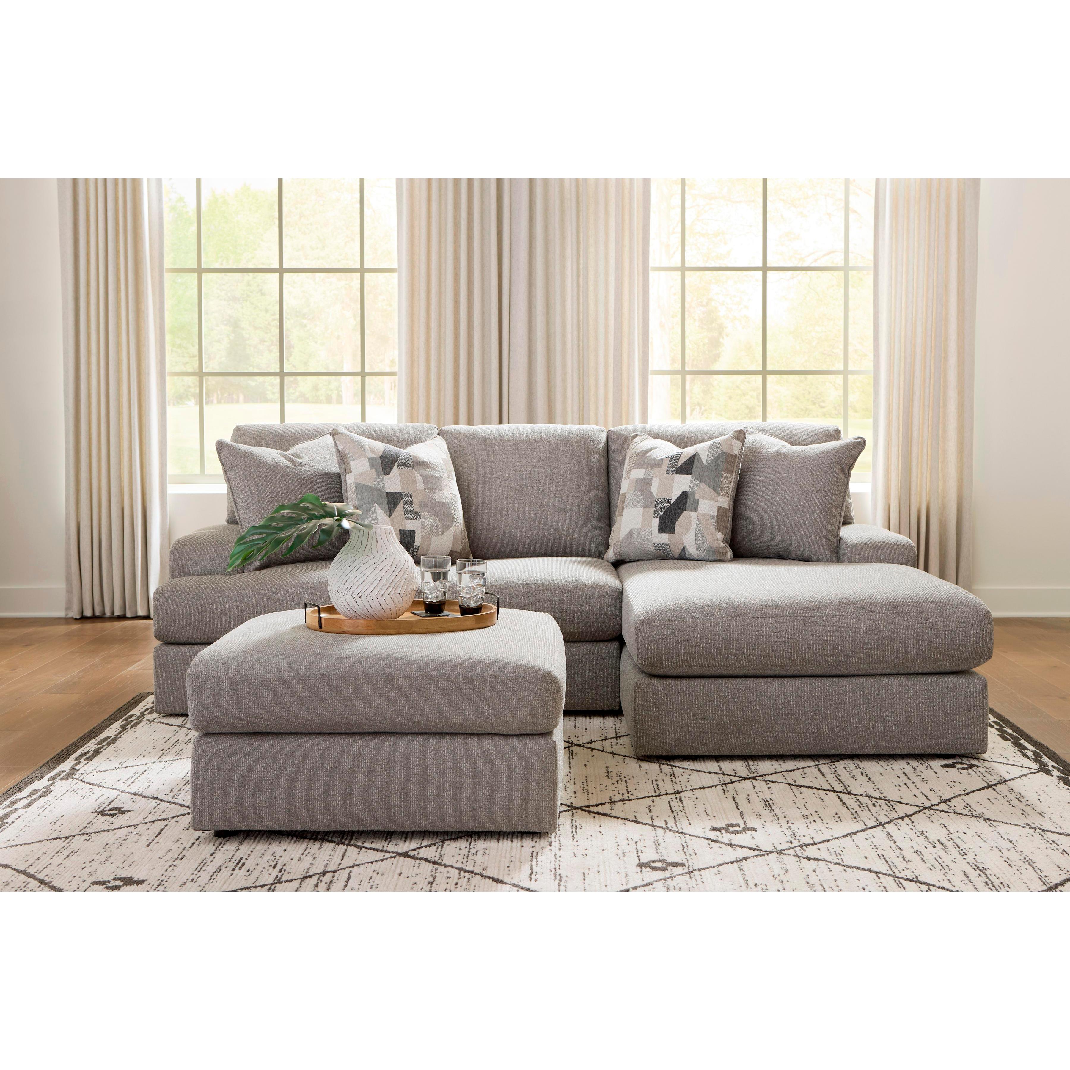 Benchcraft Lindon Fabric Ottoman 8470408 - Image 5