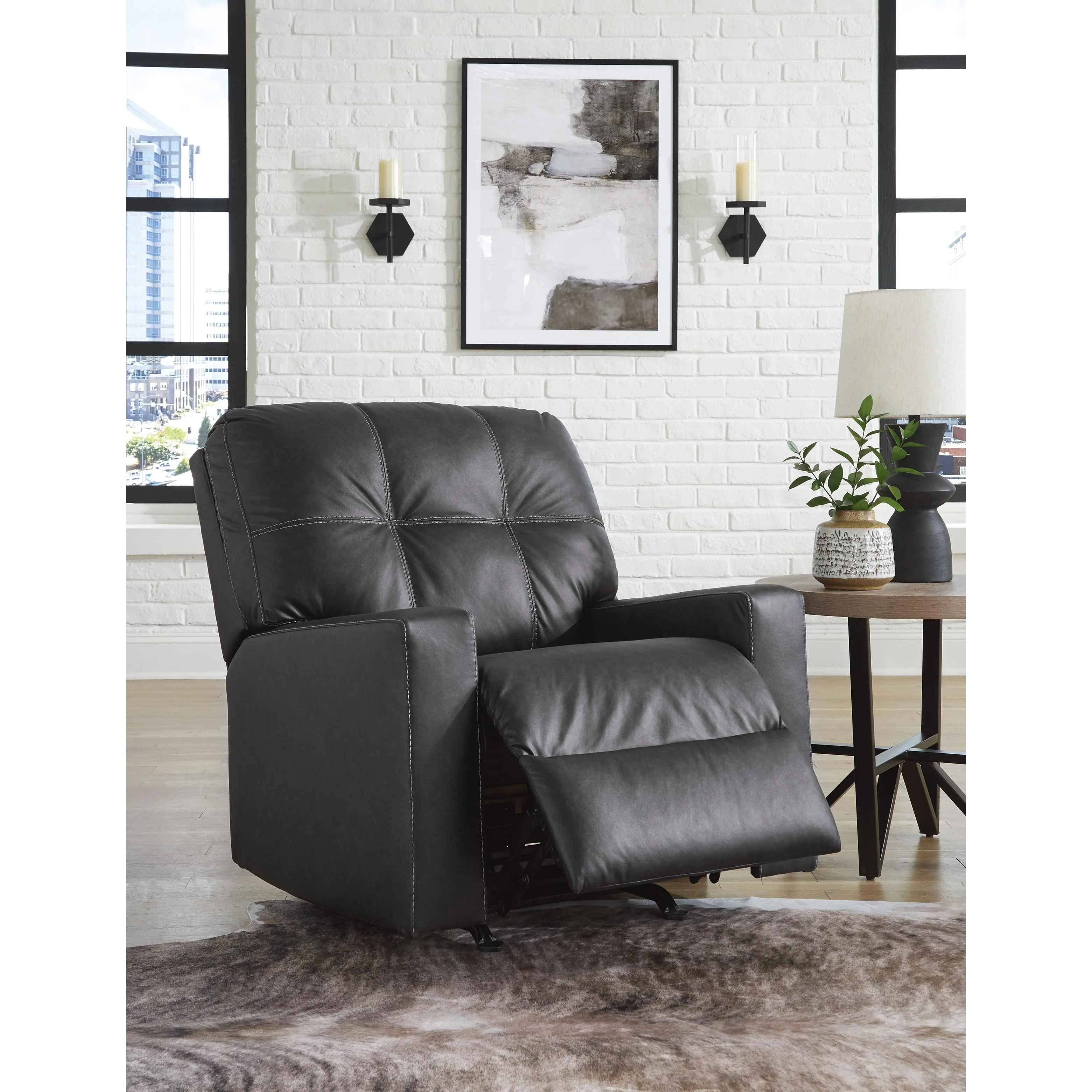 Benchcraft Barlin Mills 1700425 Rocker Recliner - Image 8