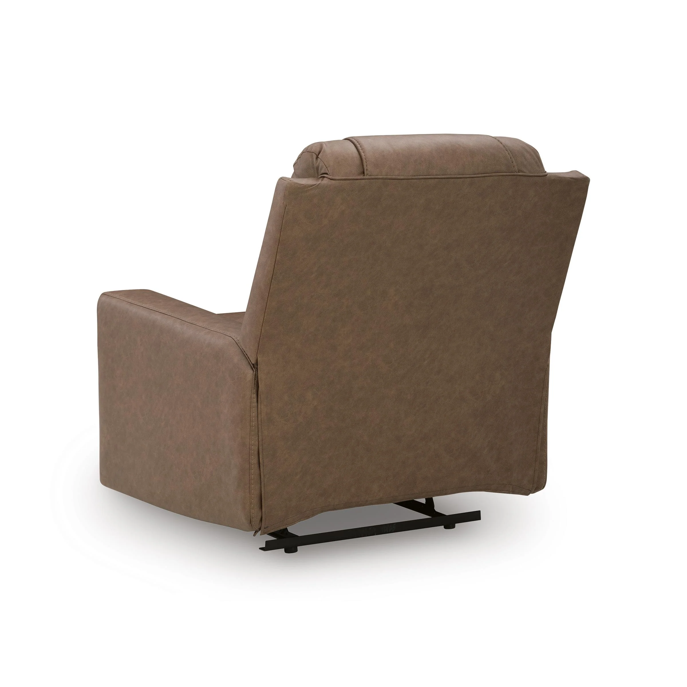 Benchcraft Mackmenville Leather Look Recliner with Wall Recline 7471429 - Image 4
