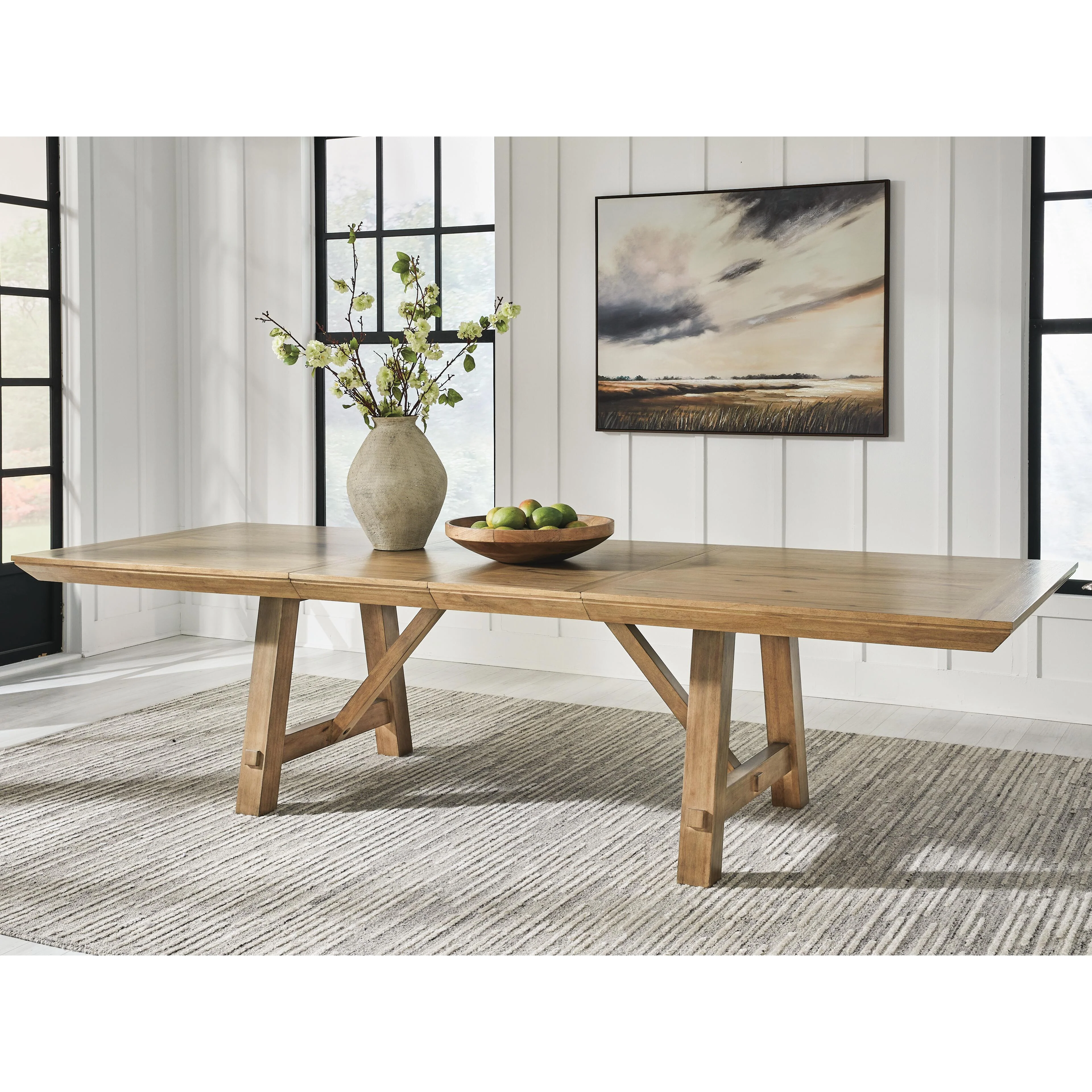 Benchcraft Ridgester D858-45 Rectangular Dining Room Extension Table - Image 5