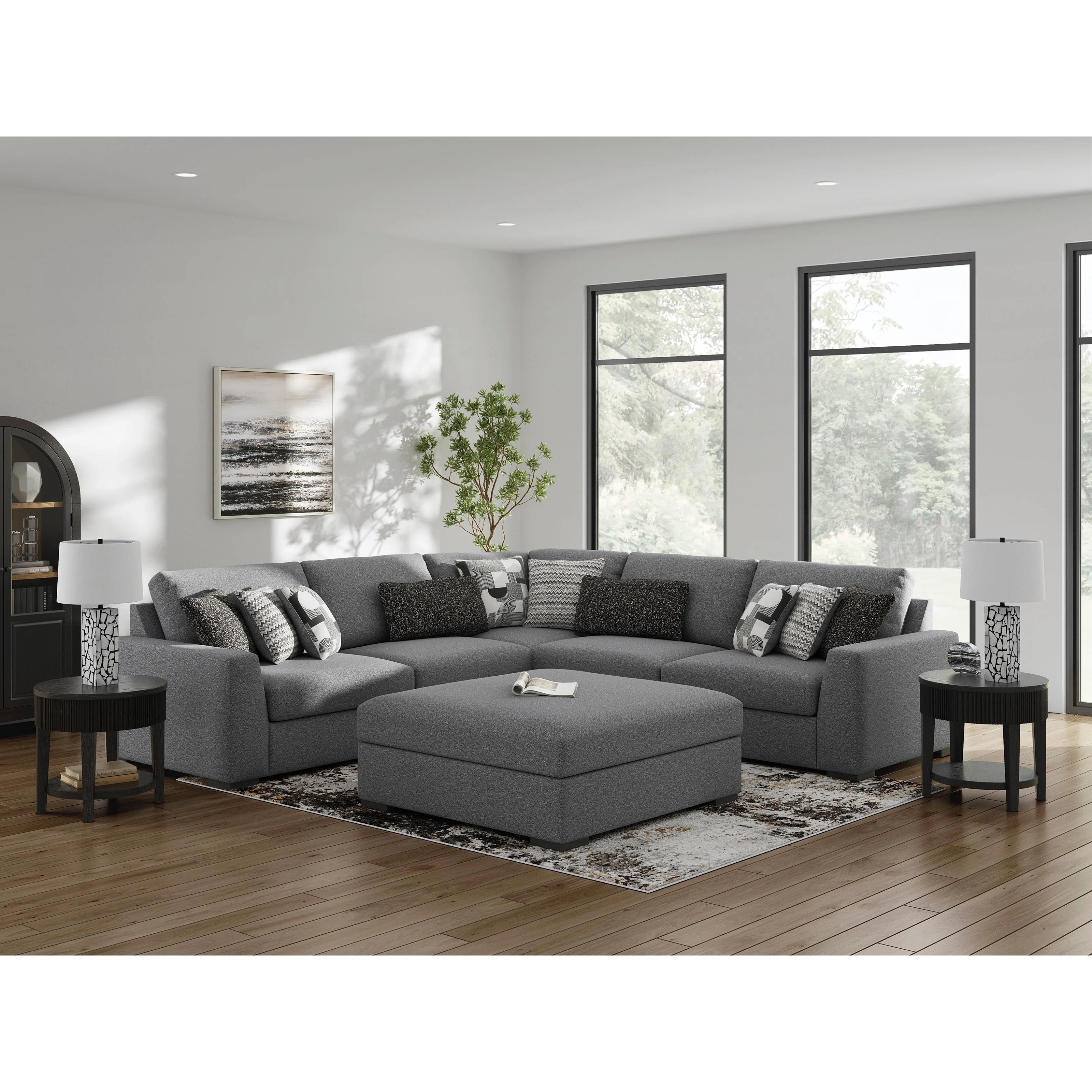 Benchcraft Bealton 61305S6 5 pc Sectional - Image 4