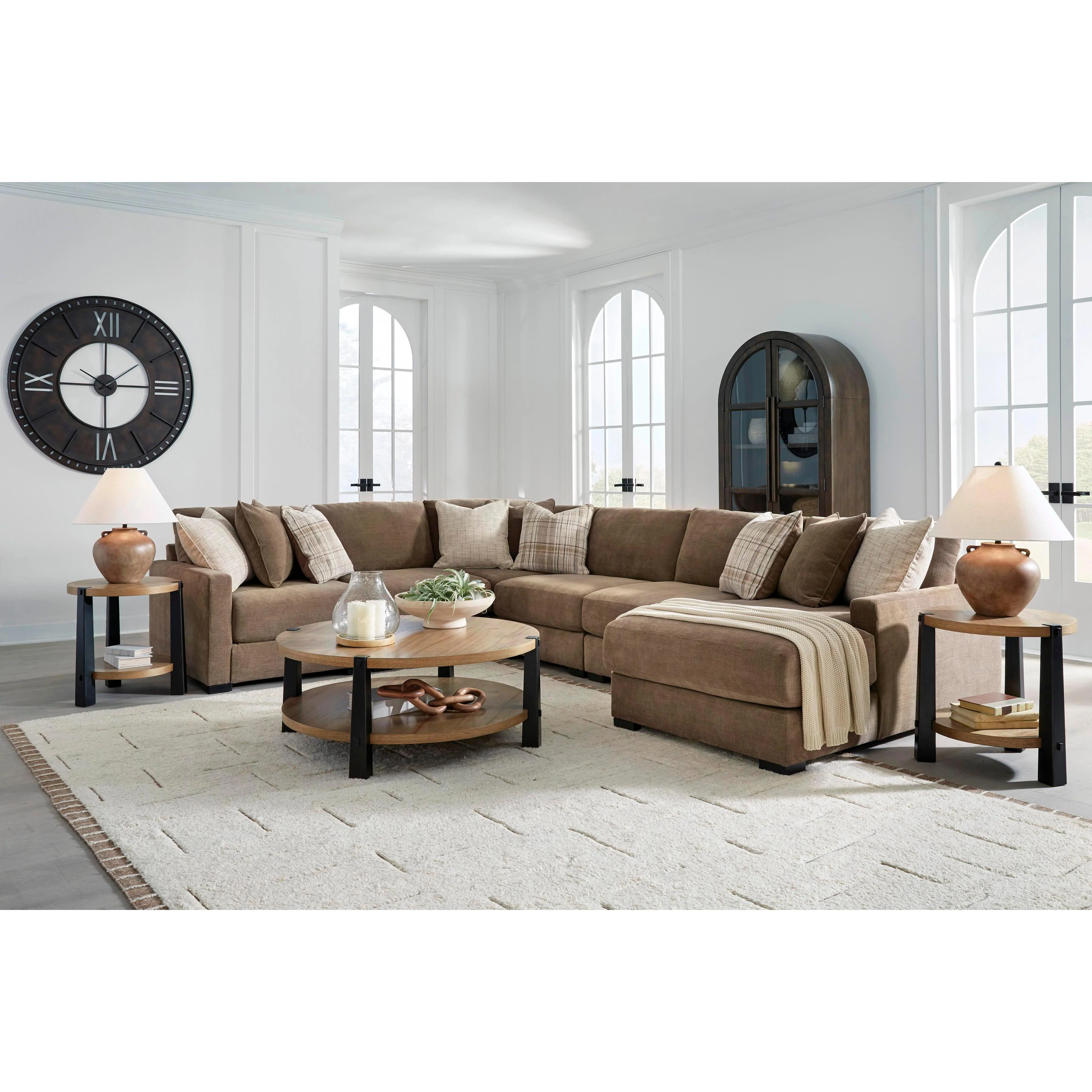 Benchcraft Camellia-Court 6 pc Sectional 6820764/6820746/6820777/6820746/6820746/6820717 - Image 3