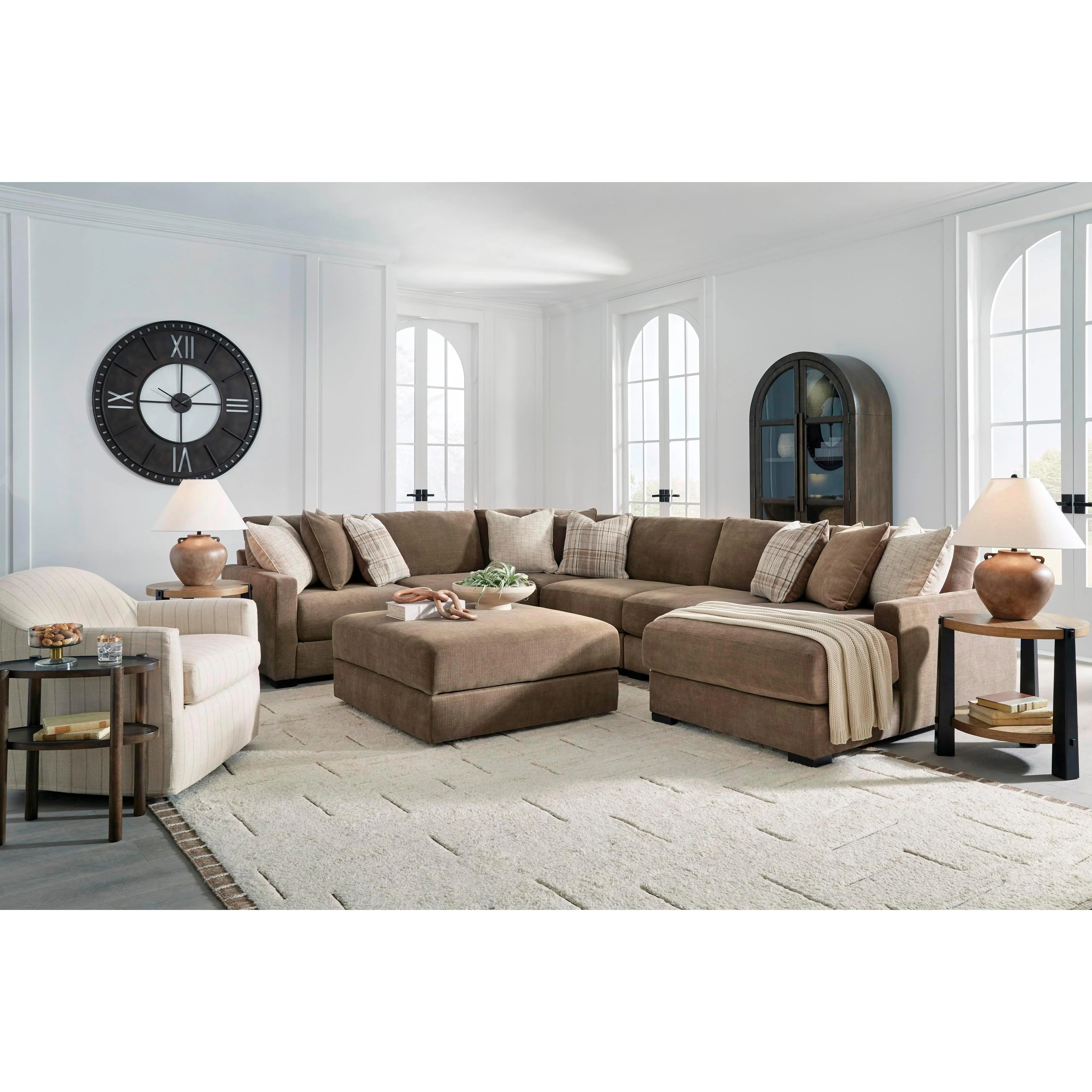 Benchcraft Camellia-Court 6 pc Sectional 6820764/6820746/6820777/6820746/6820746/6820717 - Image 8