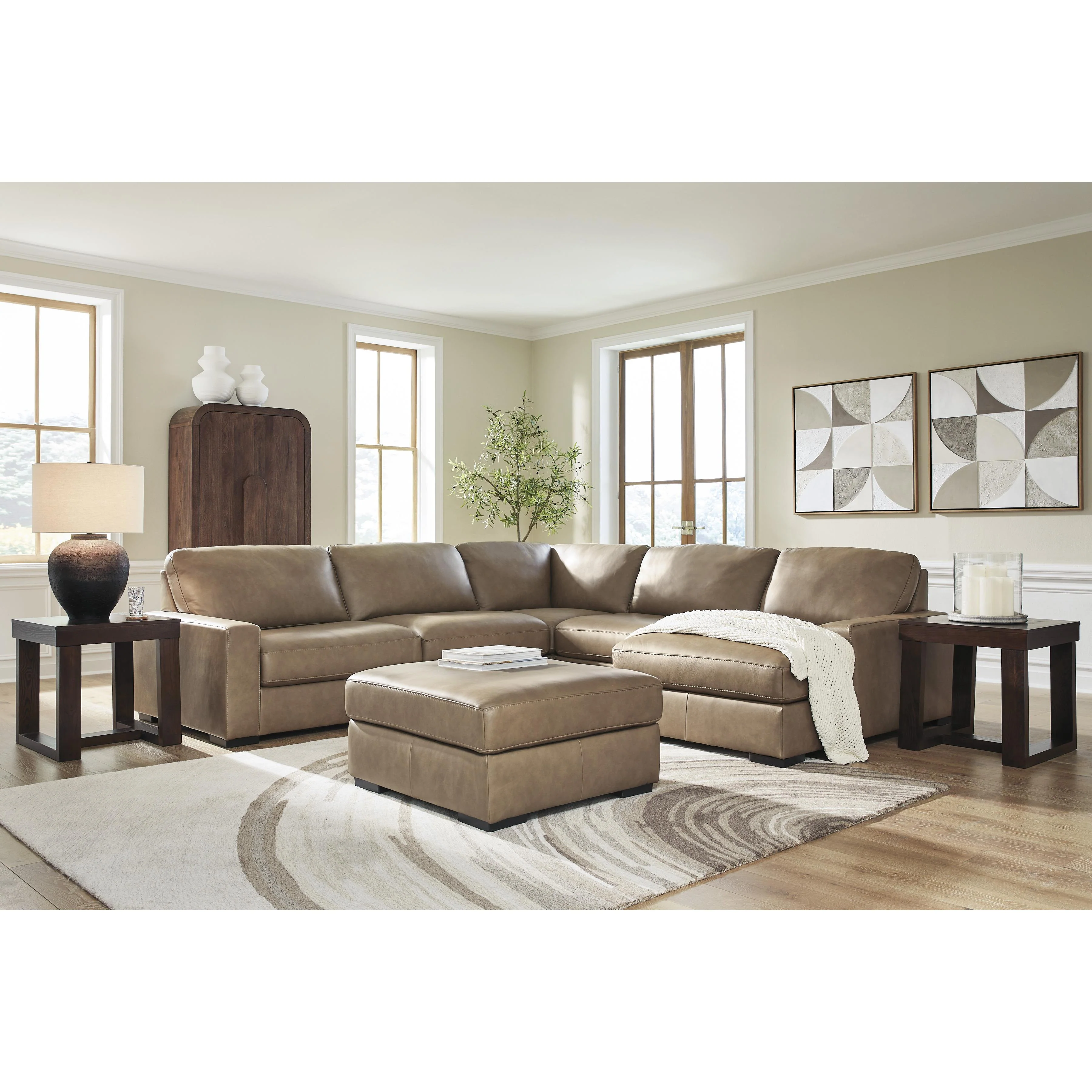 Benchcraft Veronella 76106S13 5 pc Sectional with Chaise - Image 7
