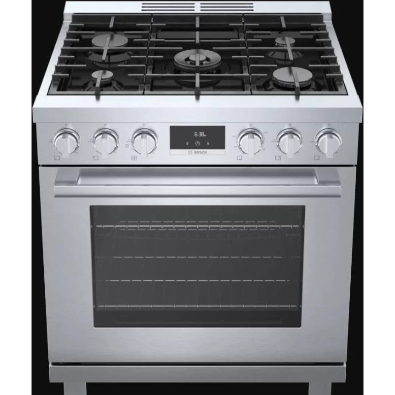 Bosch 30-inch Freestanding Gas Range with Convection Technology HGS8055UC - Image 9