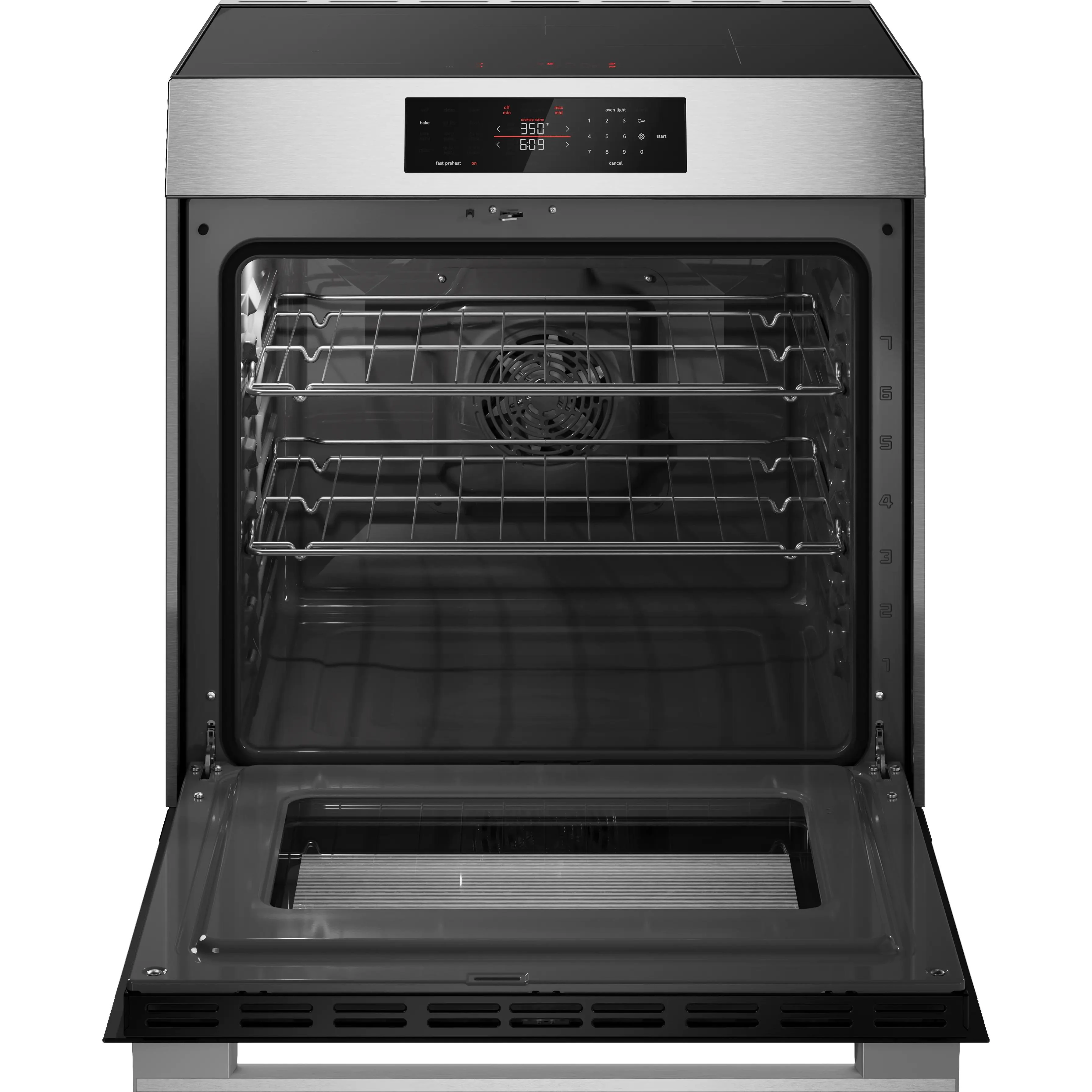 Bosch 300 Series Induction Freestanding Range HIF3050MC - Image 2