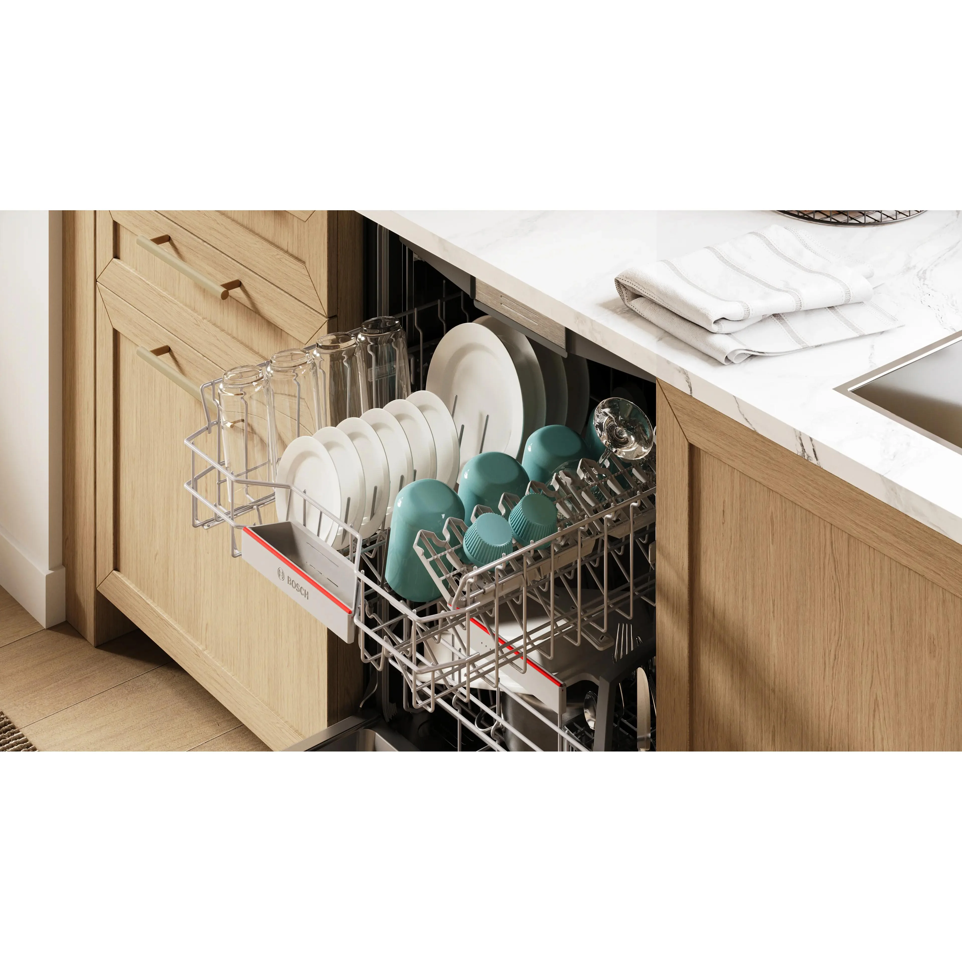 Bosch Built-In Dishwasher with AquaStop® SHE78D75UC - Image 19
