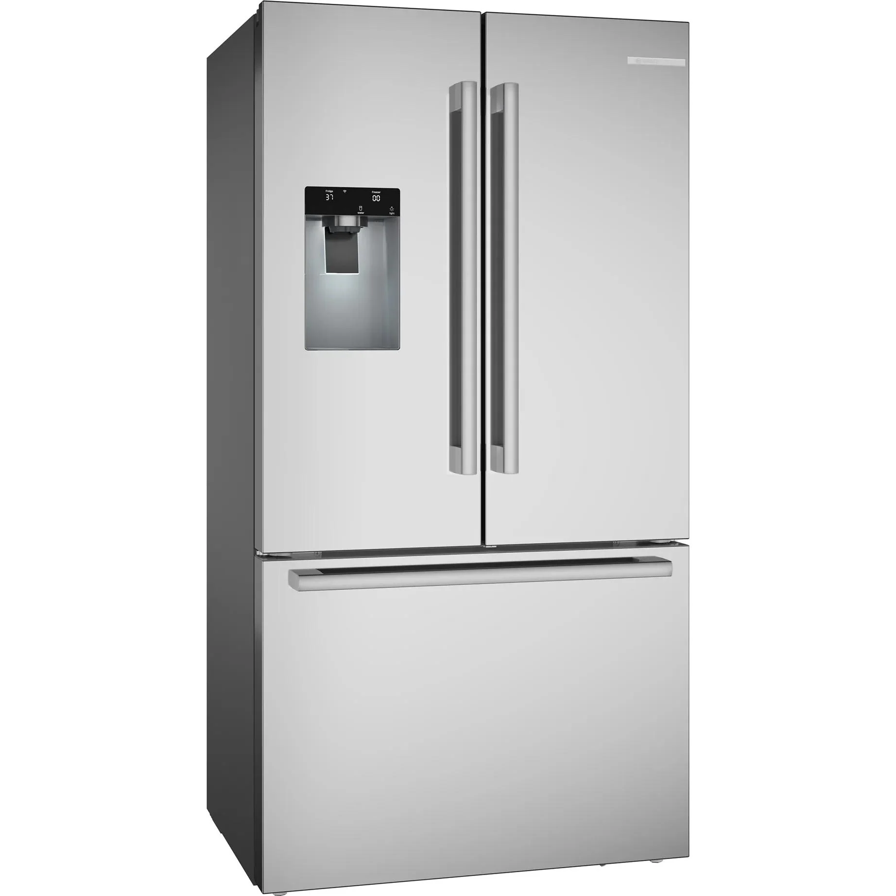 Bosch 36-inch, 21.6 cu. ft. Counter-Depth French 3-Door Refrigerator with Water and Ice Dispensing System B36CD52SNS - Image 2