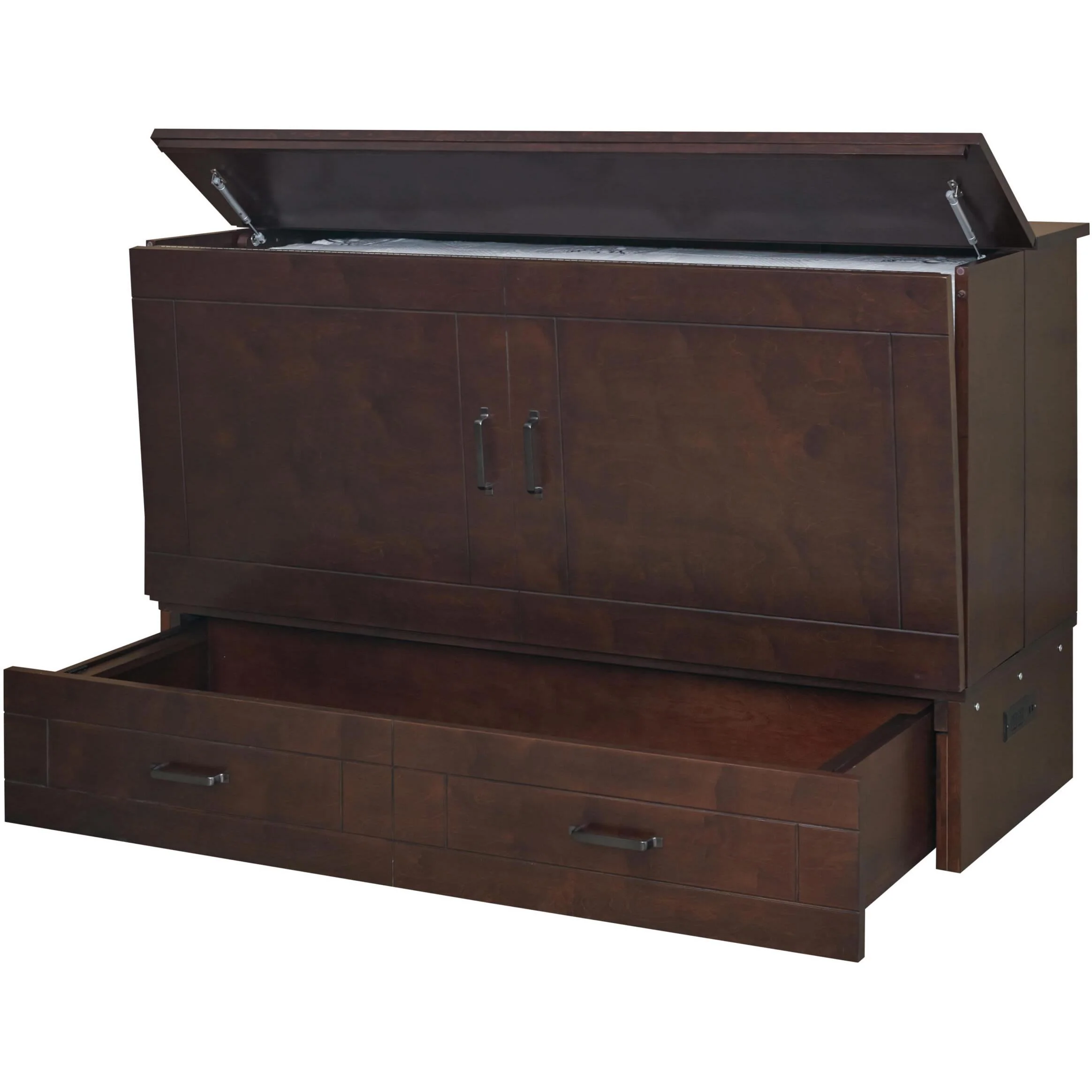 Cabinet Bed Aztec Queen Cabinet Bed - Espresso - Image 8