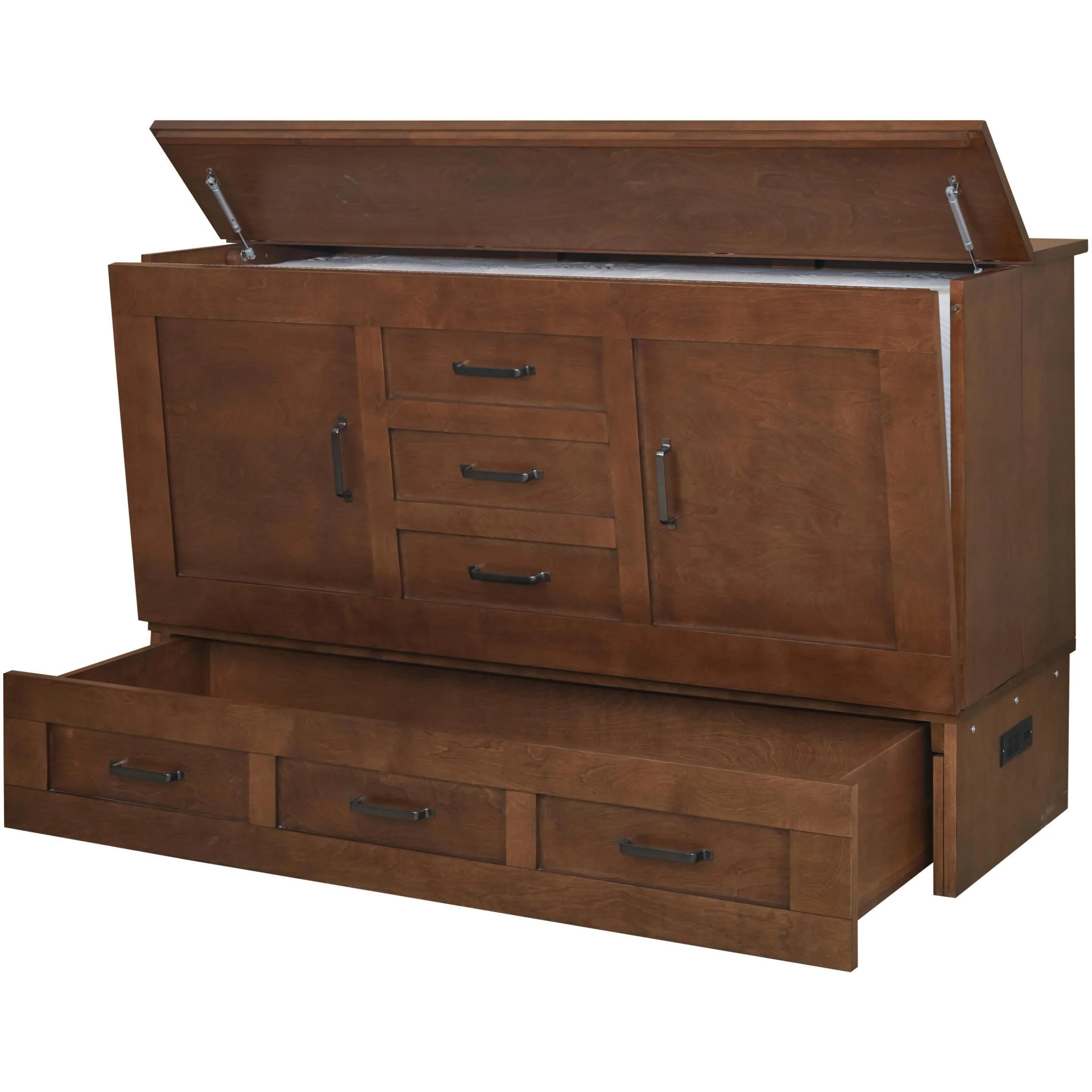 Cabinet Bed Harrison Queen Cabinet Bed - Cojoba - Image 8