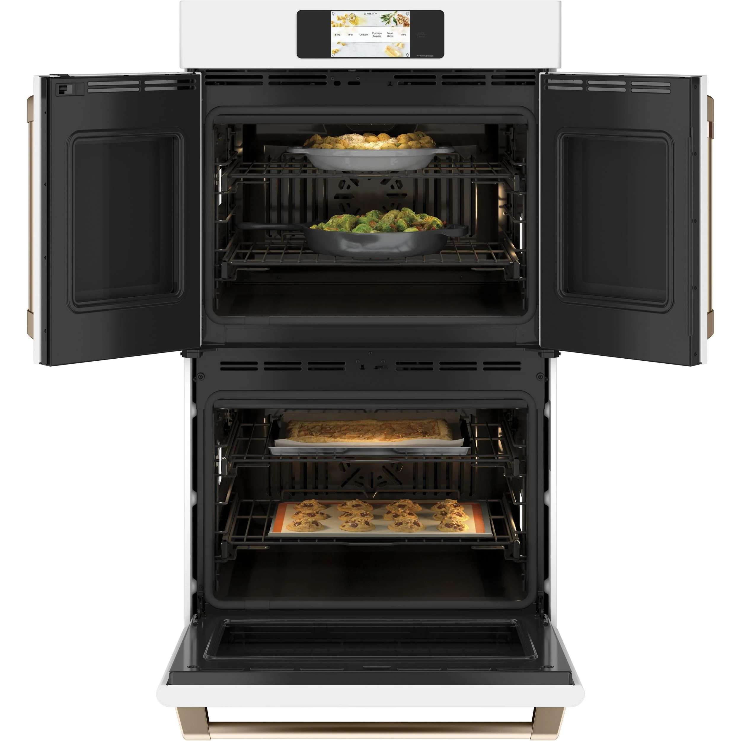 Café 30-inch, 10 cu. ft. Double Wall Oven with Convection CTD90FP4NW2 - Image 3