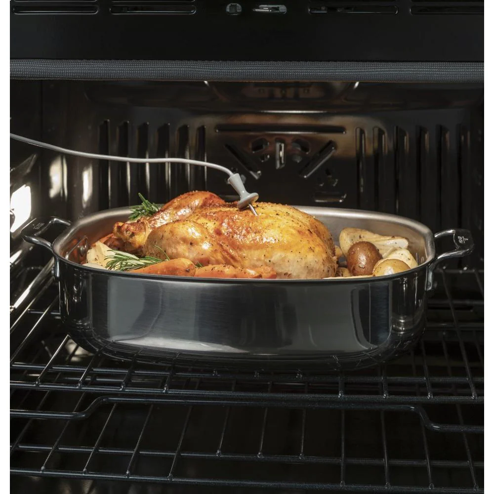 Café 30-inch, 5.0 cu.ft. Built-in Single Wall Oven with True European Convection with Direct Air CTS90FP2NS1 - Image 8