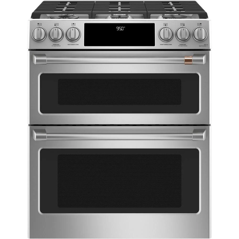 Café 30-inch Slide-In Dual-Fuel Range CC2S950P2MS1
