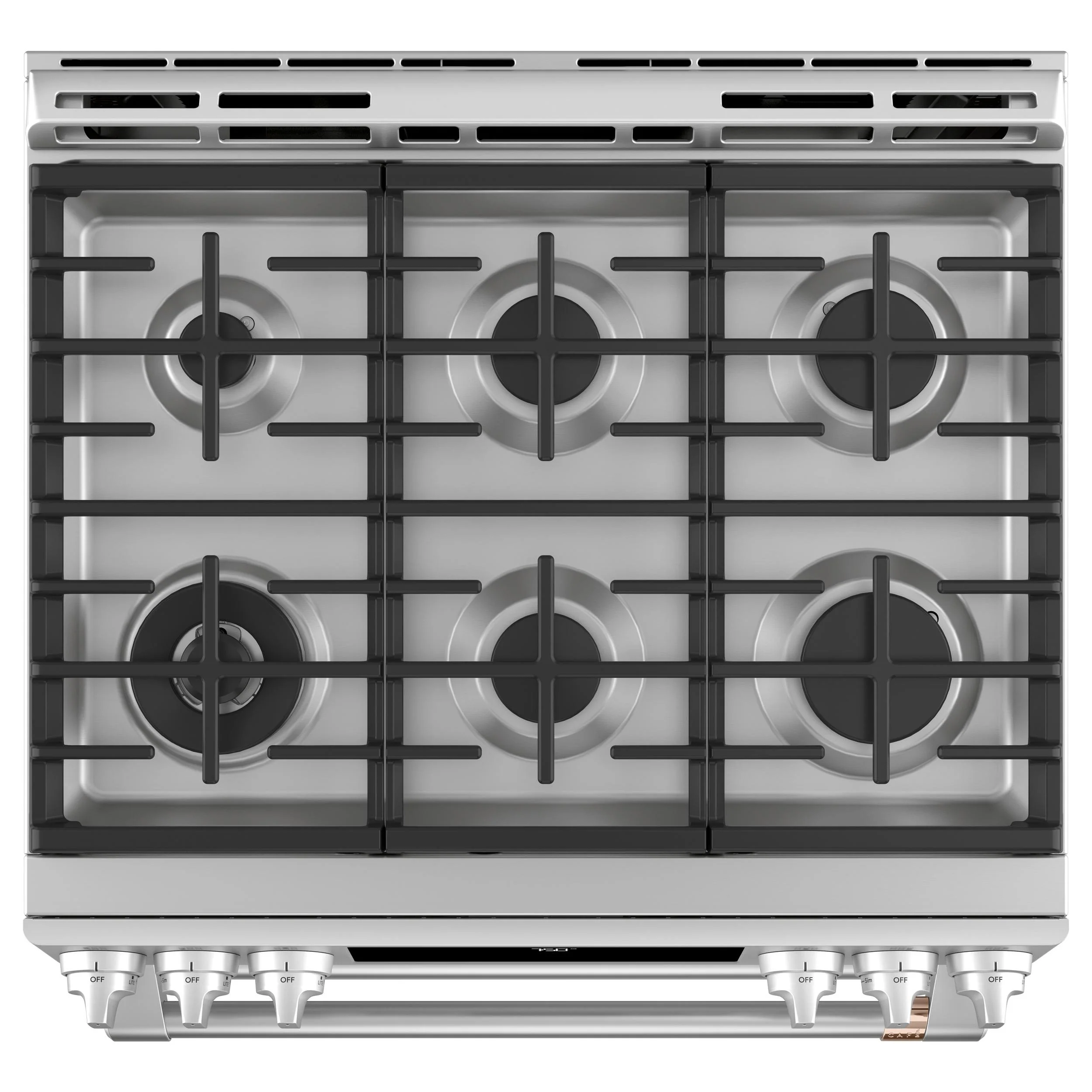 Café 30-inch Slide-in Gas Double Oven Range with Convection Technology CCGS750P2MS1 - Image 5