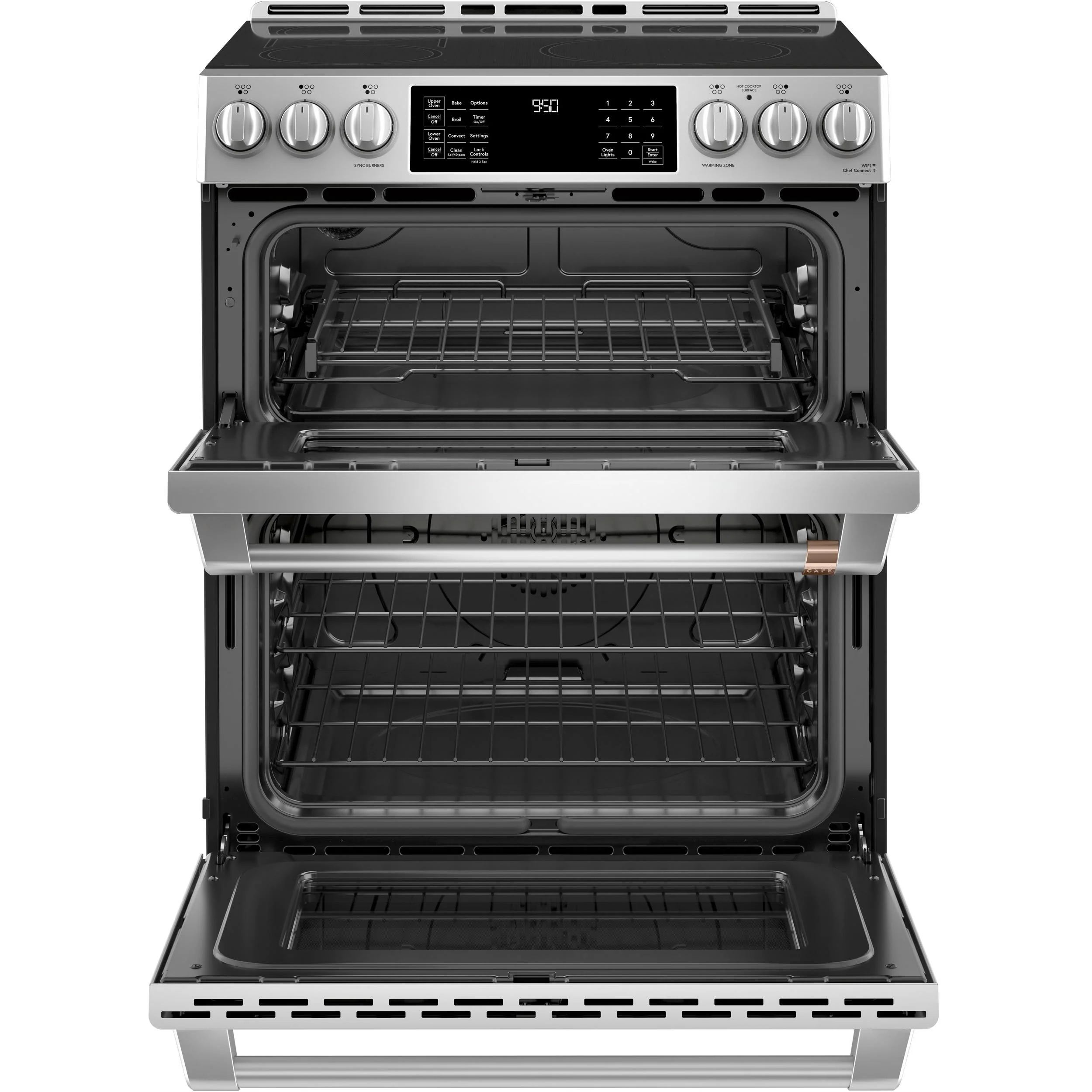 Café 30-inch Slide-in Induction Range with Convection Technology CCHS950P2MS1 - Image 2