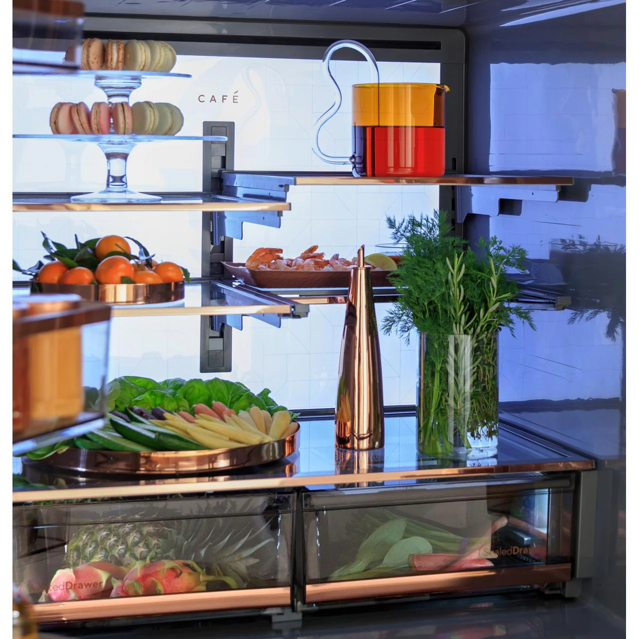 Café 36-inch 27.6 cu. ft. French 4-Door Refrigerator CVE28DP4NW2 - Image 12