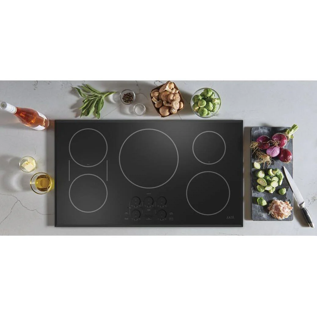 Café 36-inch Built-in Induction Cooktop with Chef Connect CHP90361TBB - Image 2