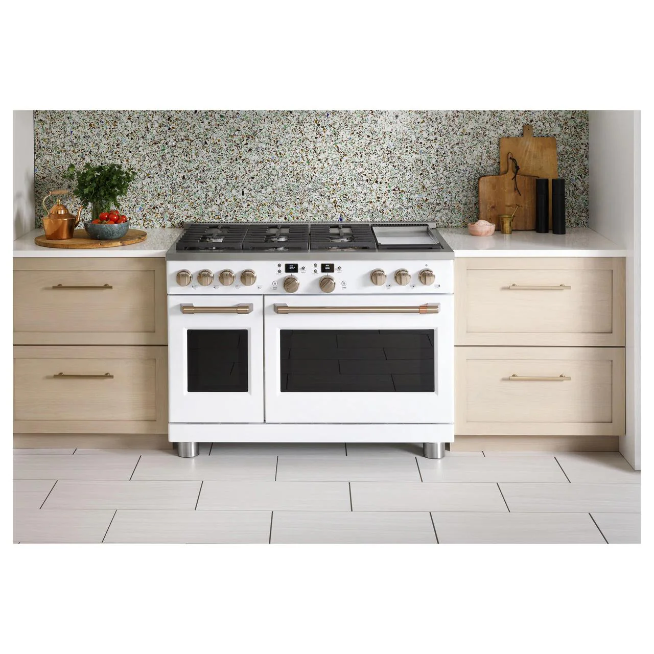 Café 48-inch Freestanding Dual-Fuel Range with 6 Burners and Griddle C2Y486P4TW2 - Image 17