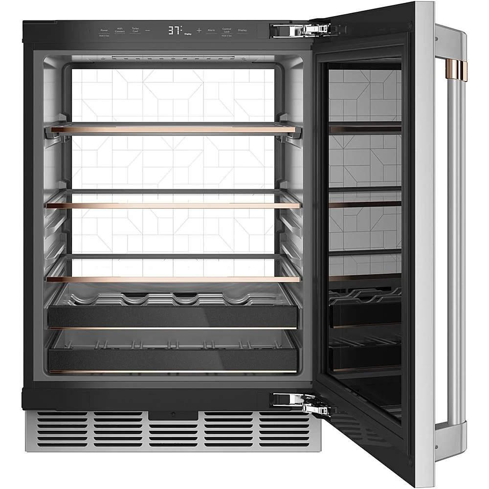 Café 5.1 cu.ft. Freestanding Beverage Center with Wi-Fi CCP06BP2PS1 - Image 3