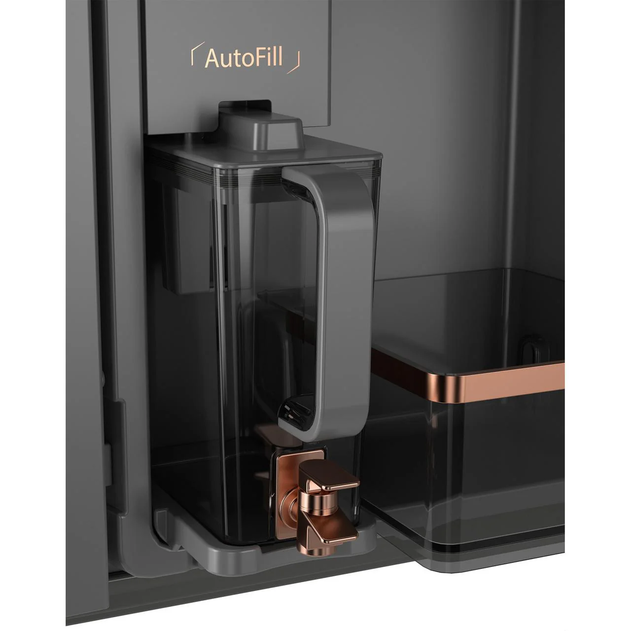 Café 36-inch, 23.2 Cu. Ft. Smart Counter-Depth 4-Door French-Door Refrigerator CJE23DP4WW2 - Image 8