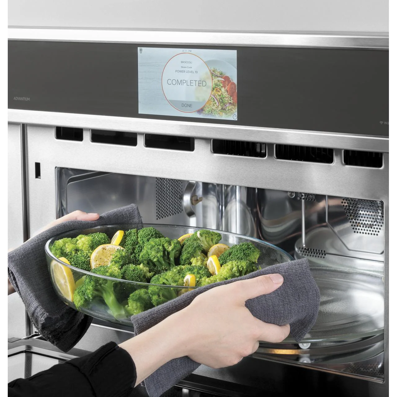 Café 30-inch, 1.7 cu. ft. Built-in Custom Speed Oven Five in One with 120V Advantium® Technology CSB913P2VS1 - Image 5