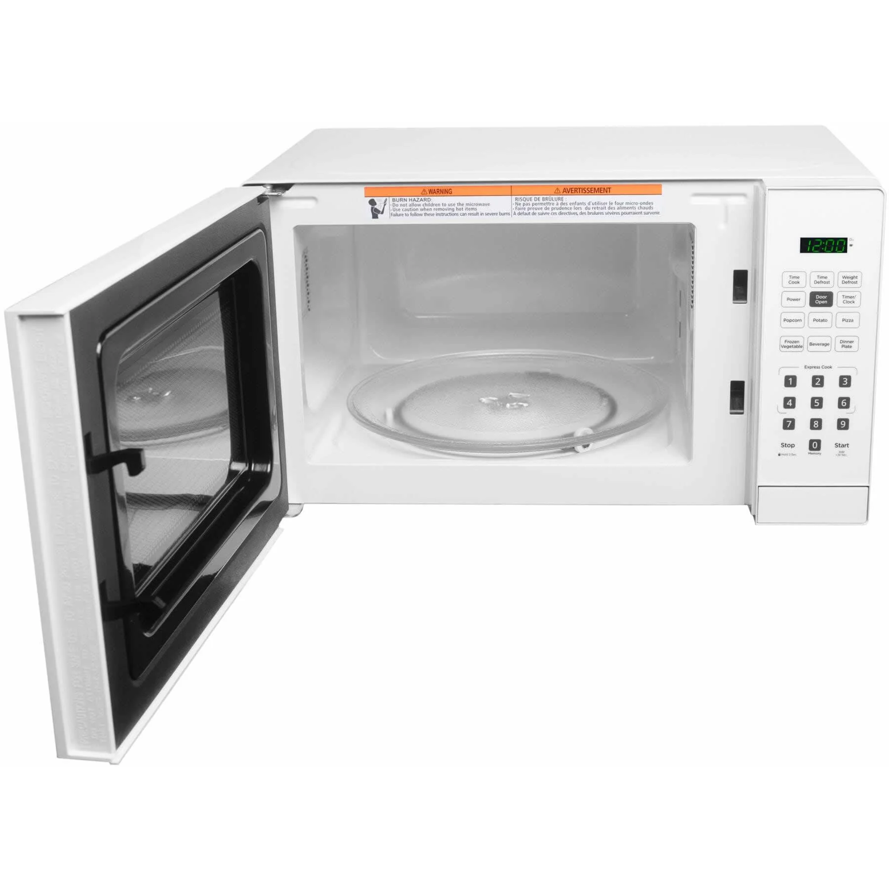 Danby 20-inch, 1.1 cu.t. Countertop Microwave Oven with 6 Convenient Auto Cook Options DBMW1121BWW - Image 5