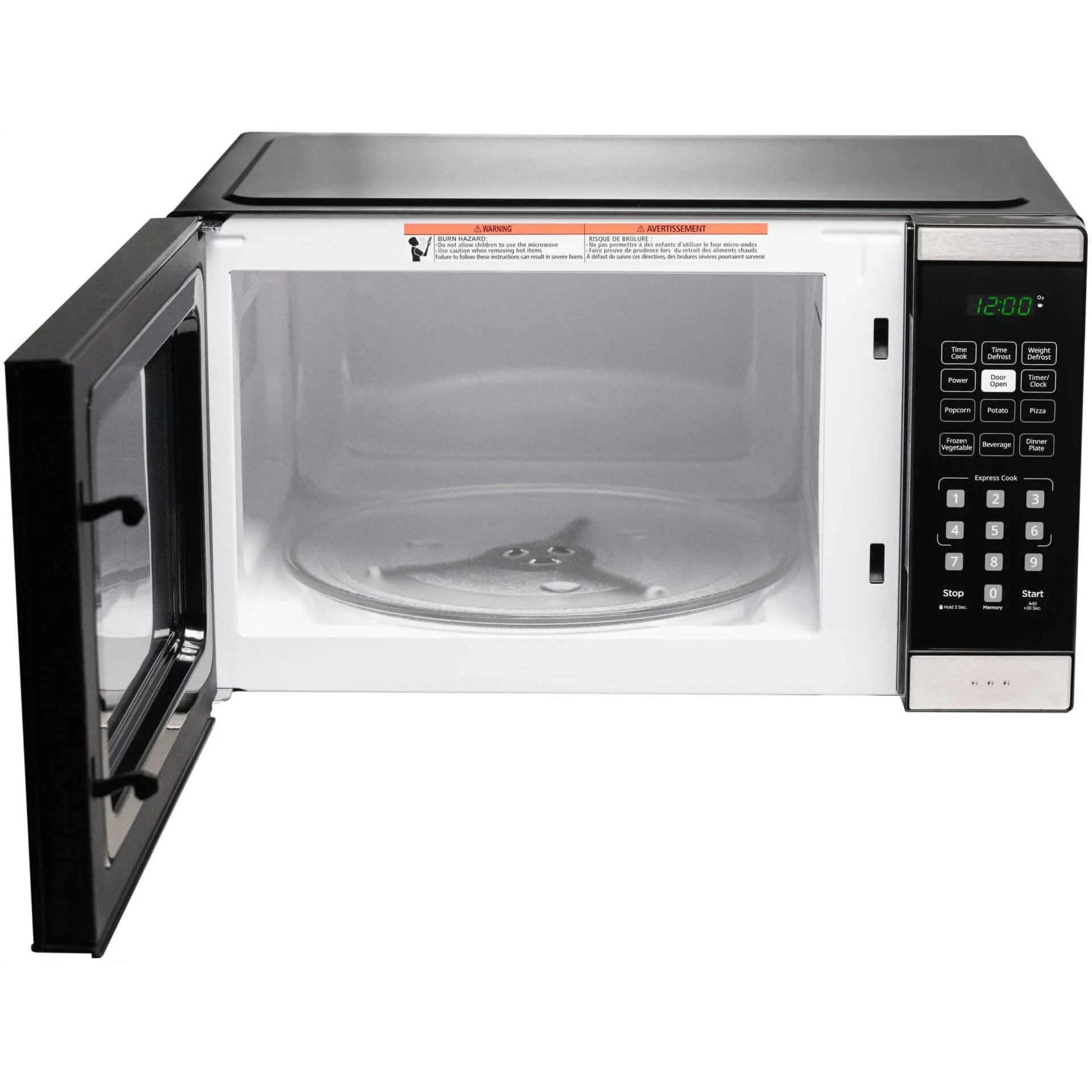 Danby 19-inch, 0.9 cu.ft. Countertop Microwave Oven with 6 Convenient Auto Cook Options DBMW0925BBS - Image 7