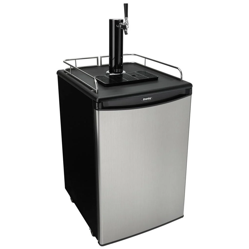 Danby 5.4 cu. ft. Freestanding Single Tap Keg Cooler DKC054A1BSLDB - Image 8