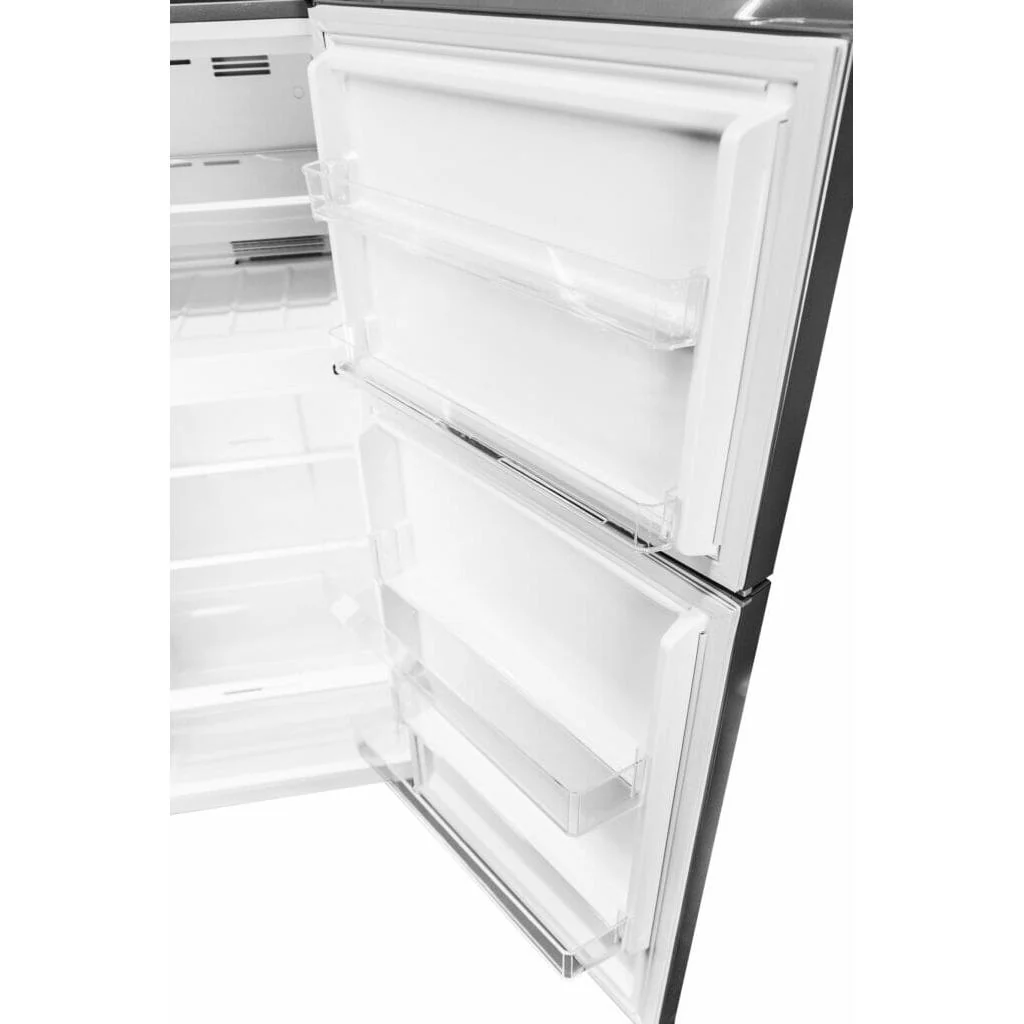 Danby 28-inch, 14.2 cu. ft. Apartment Size Top Freezer Refrigerator DFF142E1SSDB - Image 10