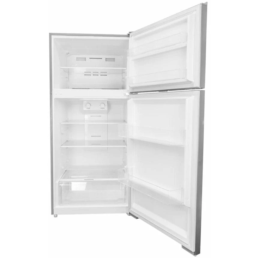 Danby 28-inch, 14.2 cu. ft. Apartment Size Top Freezer Refrigerator DFF142E1SSDB - Image 3