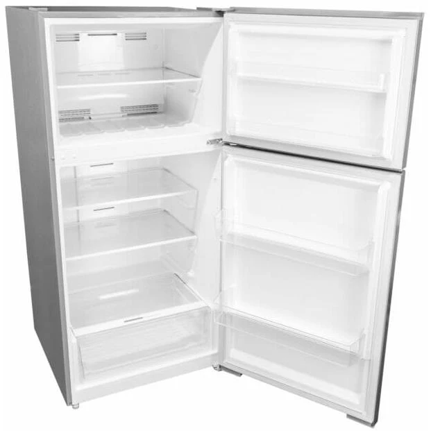 Danby 28-inch, 14.2 cu. ft. Apartment Size Top Freezer Refrigerator DFF142E1SSDB - Image 5