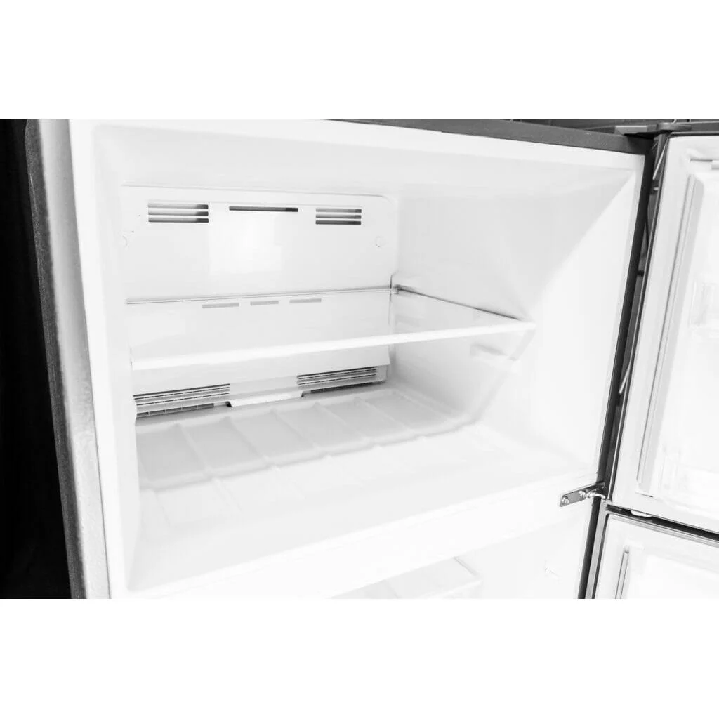 Danby 28-inch, 14.2 cu. ft. Apartment Size Top Freezer Refrigerator DFF142E1SSDB - Image 8